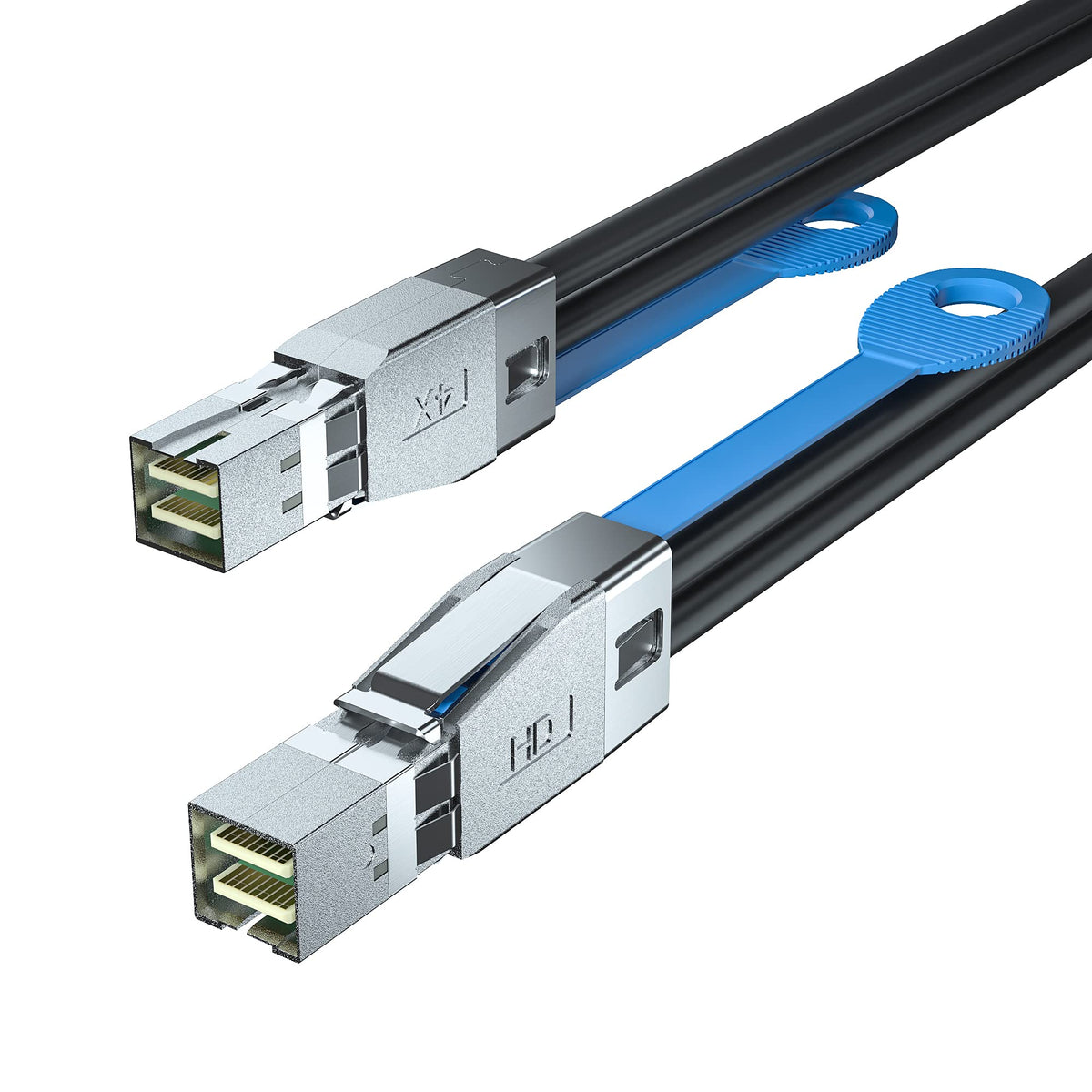 10Gtek# 12G External Mini Sas Hd Sff 8644 To Sff 8644 Cable, 5 M(16.5Ft)