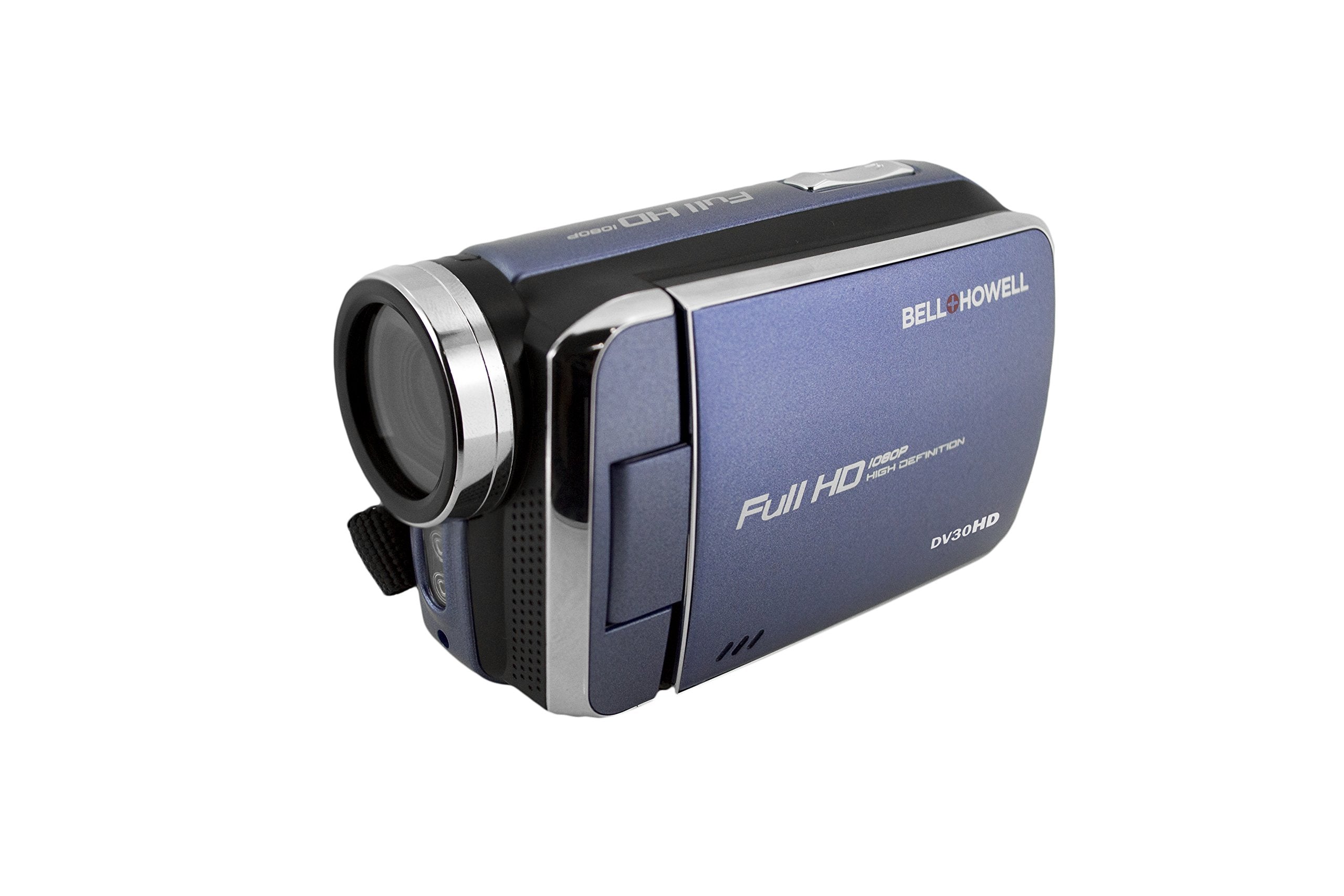 Bell+Howell Dv30Hdbl Hd Video Camera With 3inch Touchscreen (Blue)