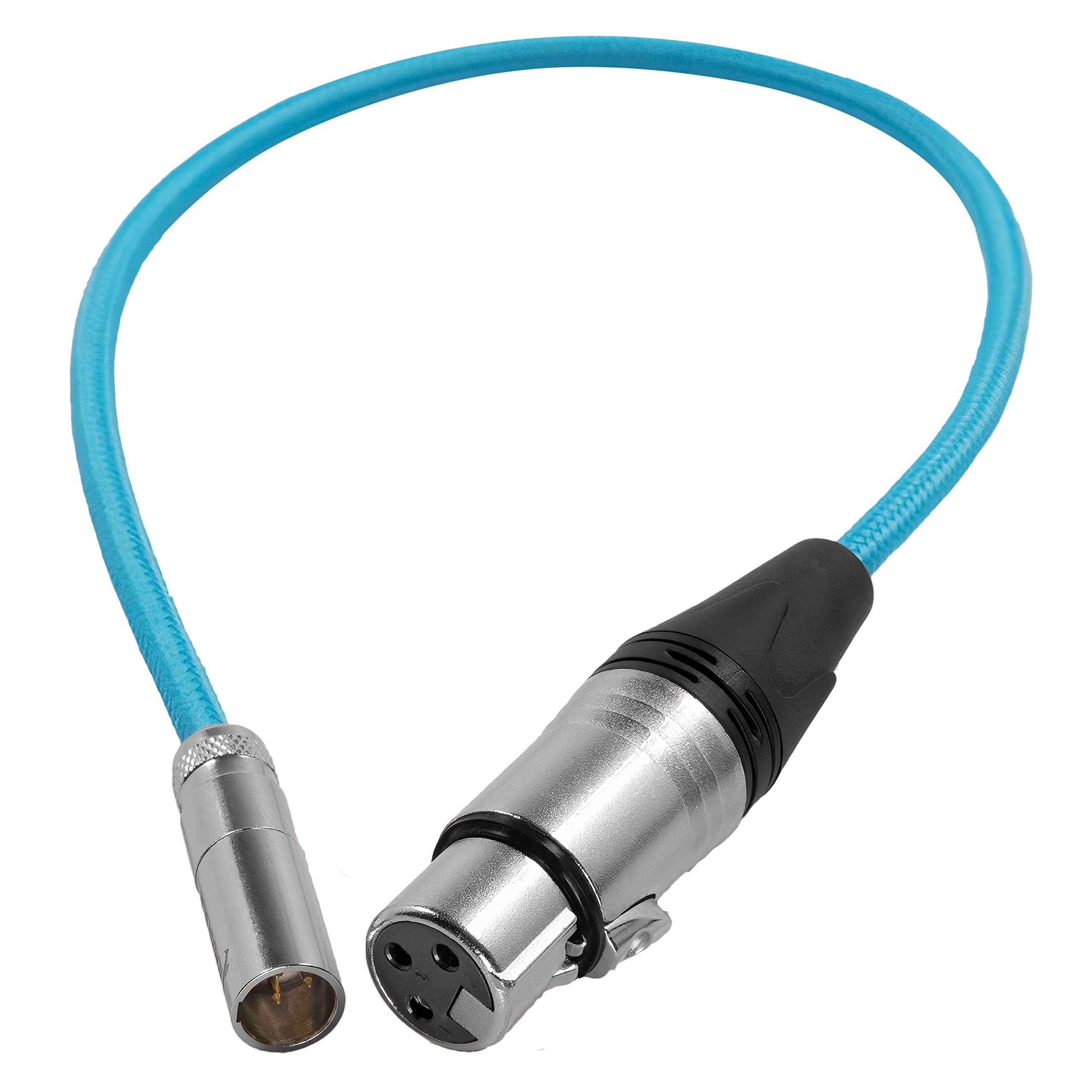 Kondor Blue Xlr Cable For High Fidelity Set And Studio Audio Recording And Playback
