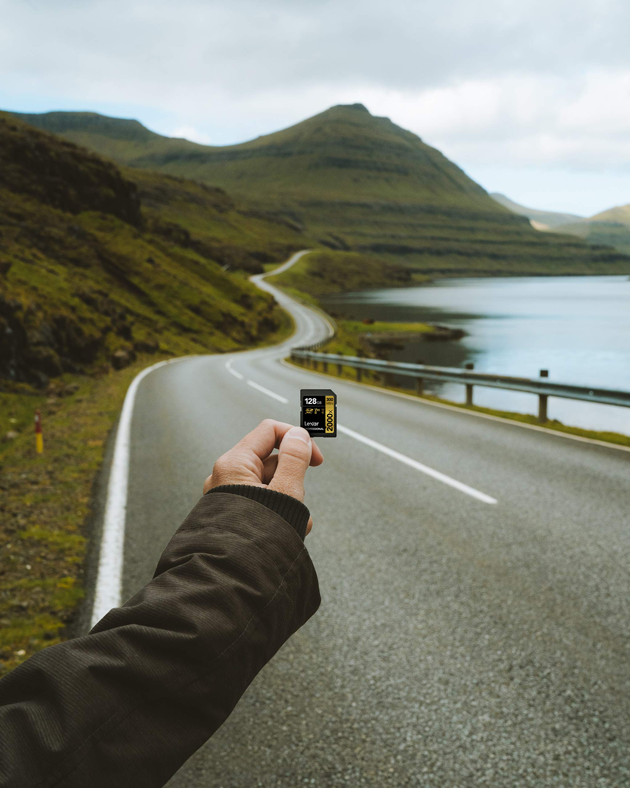 Lexar Professional 2000X 128Gb Sdxc Uhs Ii Memory Card, C10, U3, V90, Full Hd & 8K Video, Up To 300Mb/S Read, For Dslr, Cinema Q