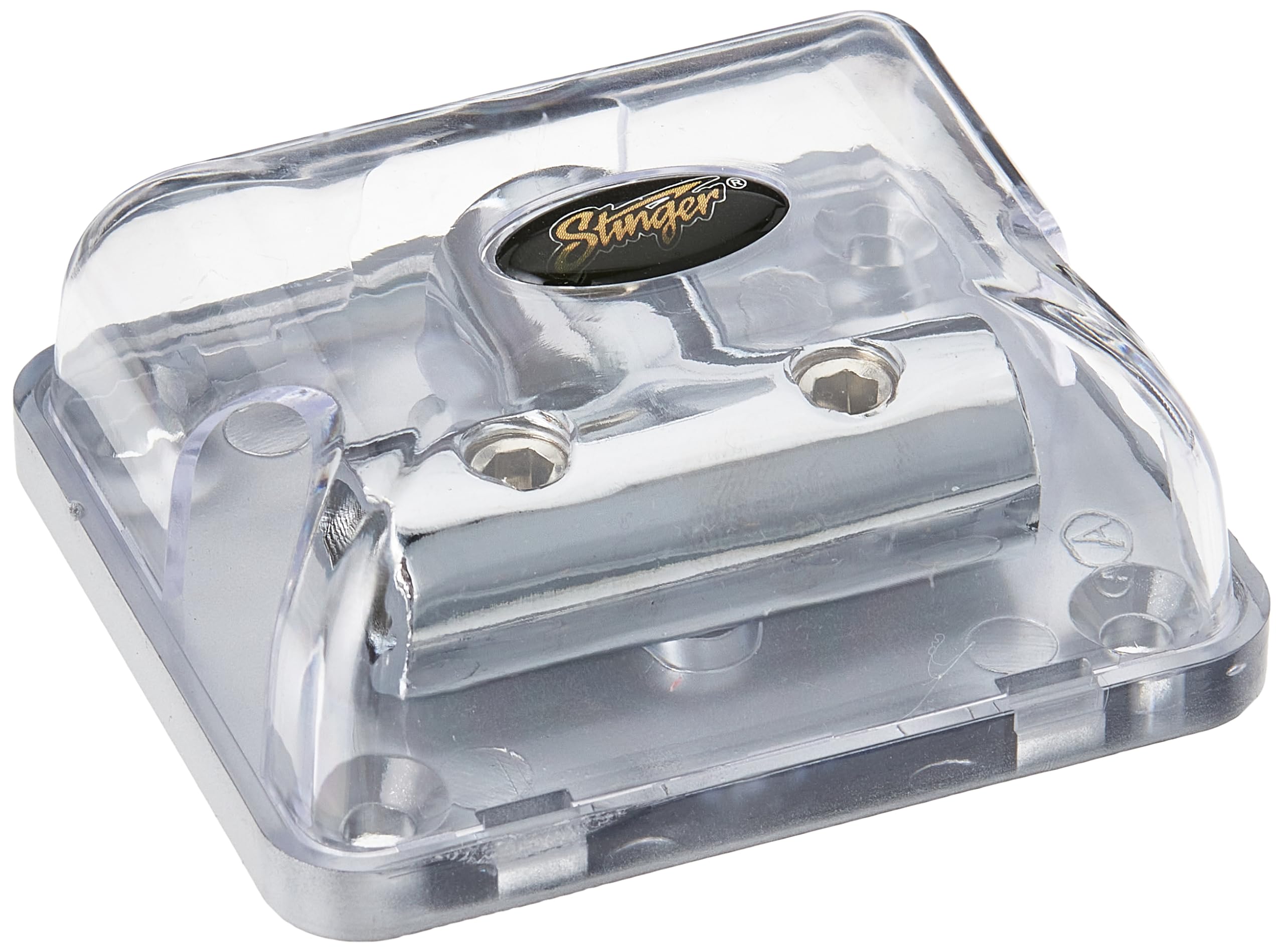 Stinger Pro Series Power/Ground Distribution T Block With Three 4 Gauge Inputs