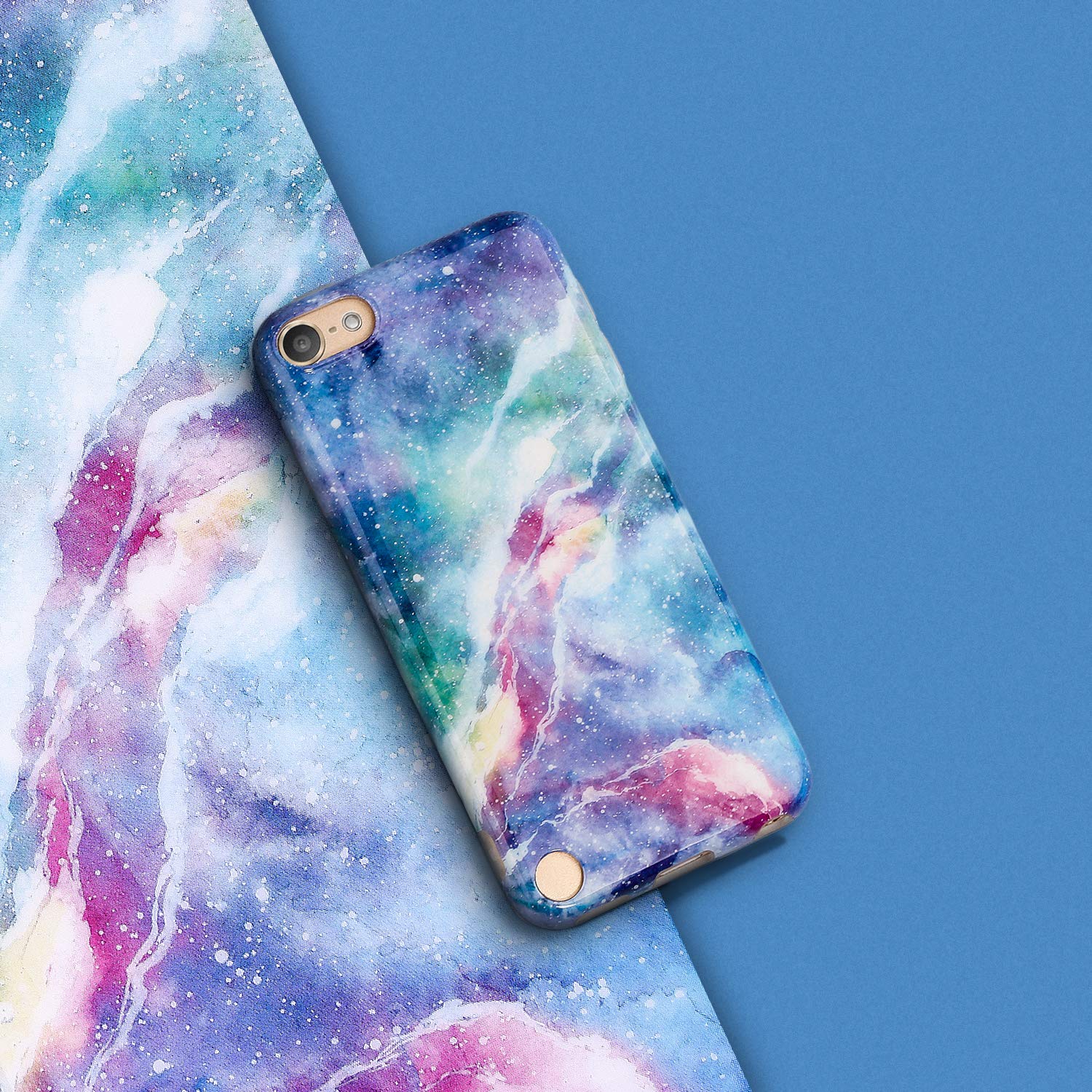 Ipod Touch 7Th Generation Case With 2 Screen Protectors, Idwell Ipod Touch 6 Ipod 5 Case, Slim Fit Anti Scratch Flexible Soft Tp