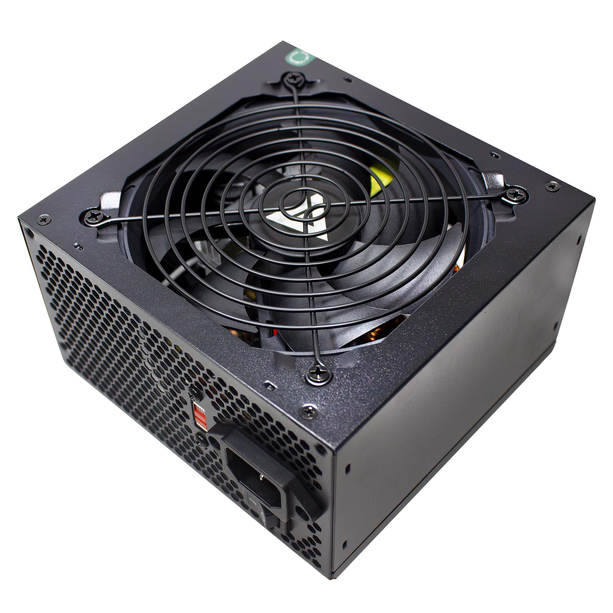 Apevia Venus450W 450W Atx Power Supply With Auto Thermally Controlled 120Mm Fan, 115/230V Switch, All Protections