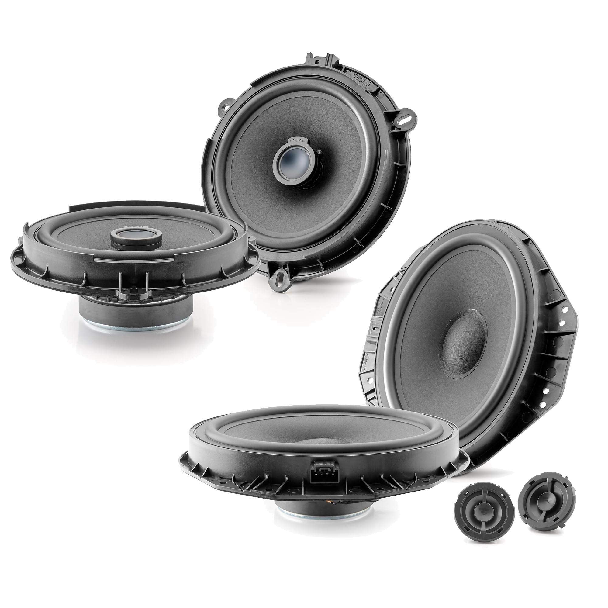 Focal Bundle: 1 Pair of Focal IS690 2-Way 6x9    Component Kit and 1 Pair of Focal IC165 2-Way 6.5    Coaxial Kit