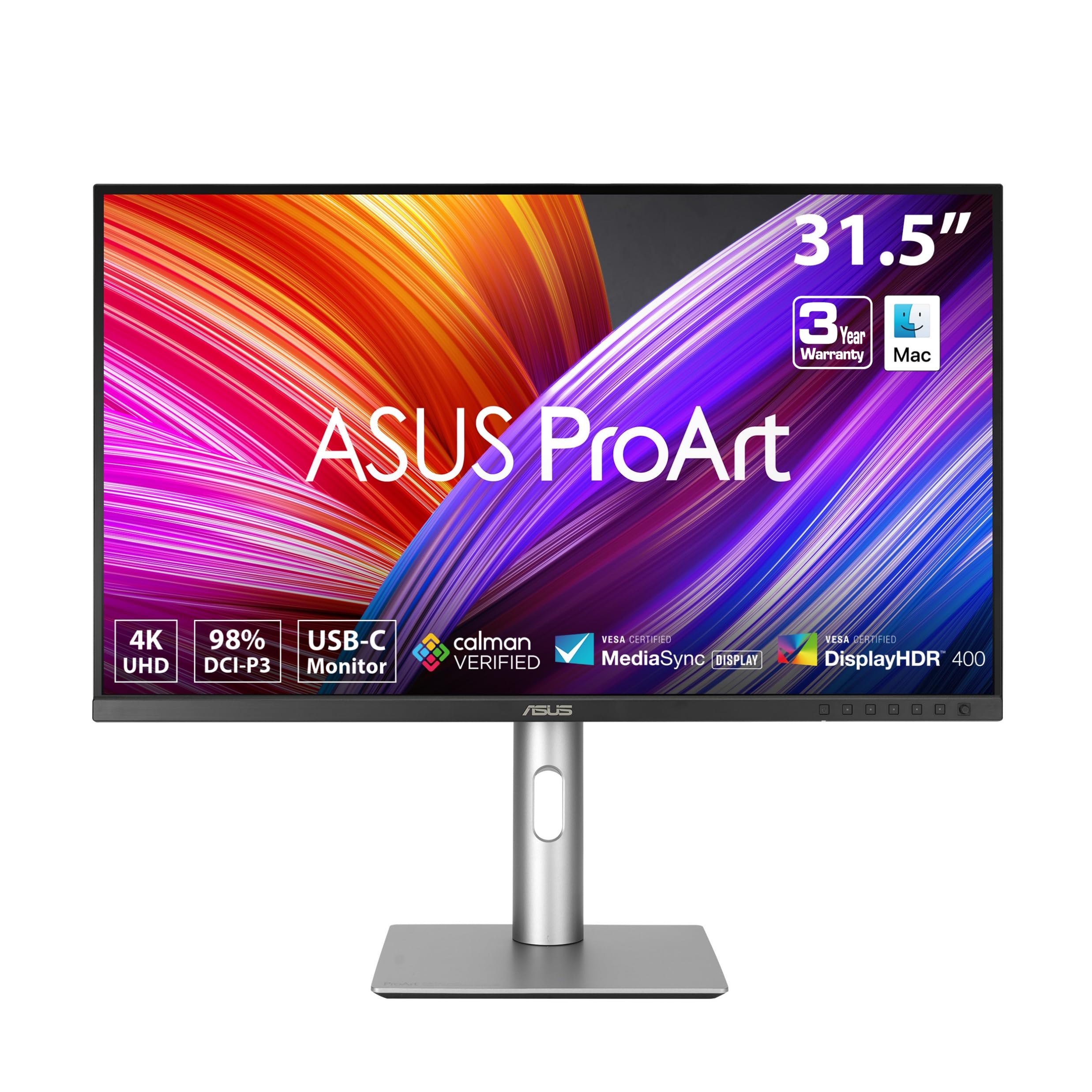 ASUS MN PA329CRVP 32 IPS 3840x2160 16:9 5ms 60Hz USBC 2xDP 2xHDMI SPK RTL