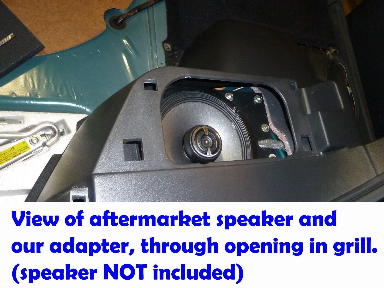 6 1/2  6.5  Rear Speaker Adapters - Sak044_55-1 Pair