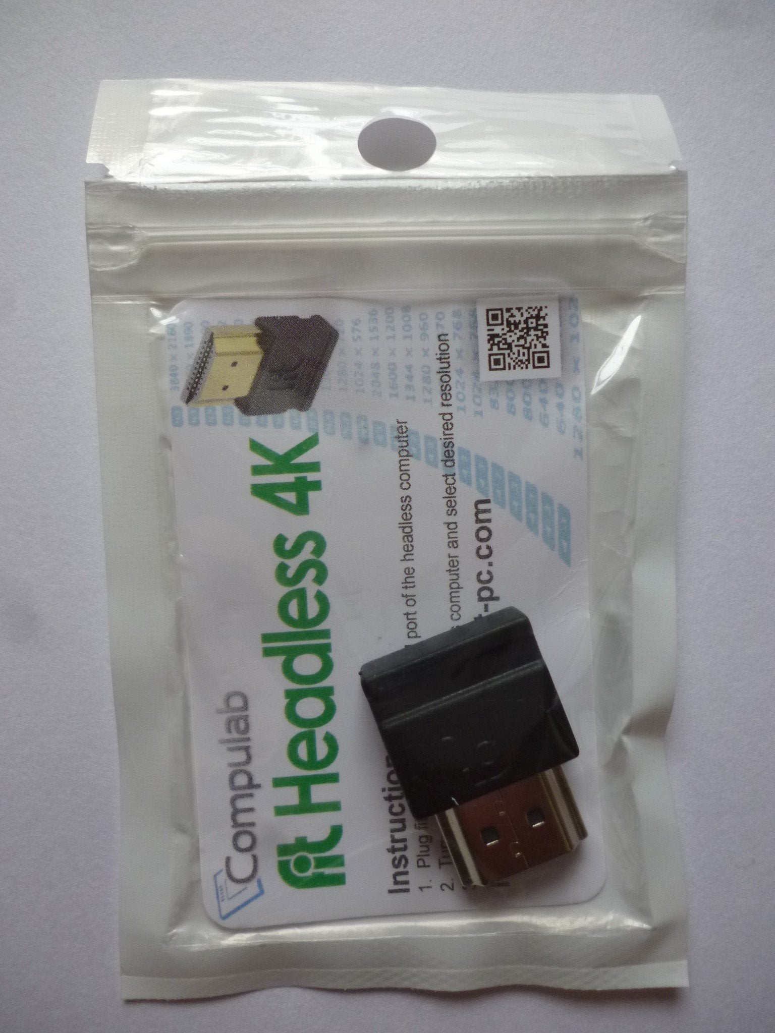 CompuLab 4K Display Emulator (fit Headless 4K)