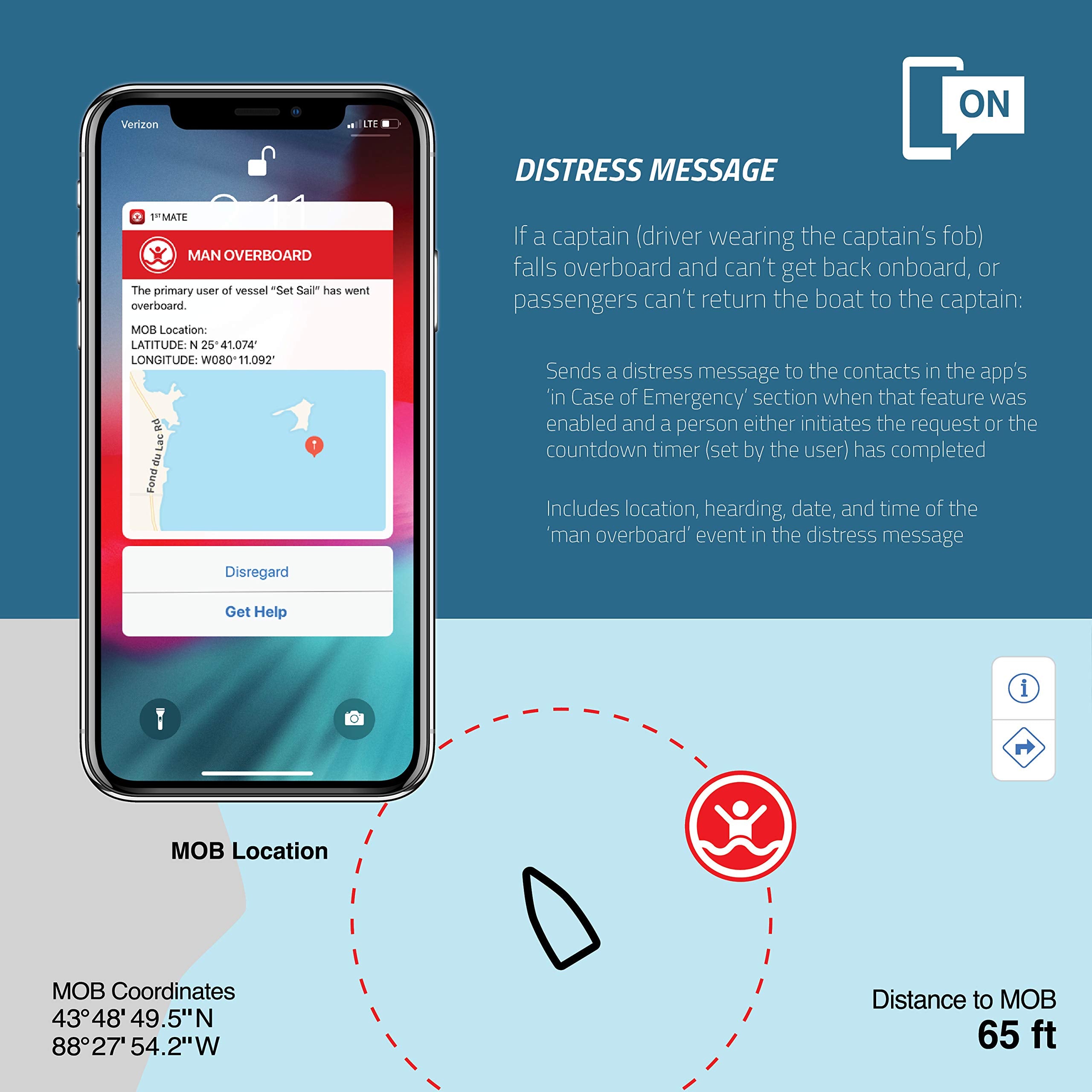 Marine Safety And Security System Kit - All Leading Engine Brands - Single Engine - 8M6007939