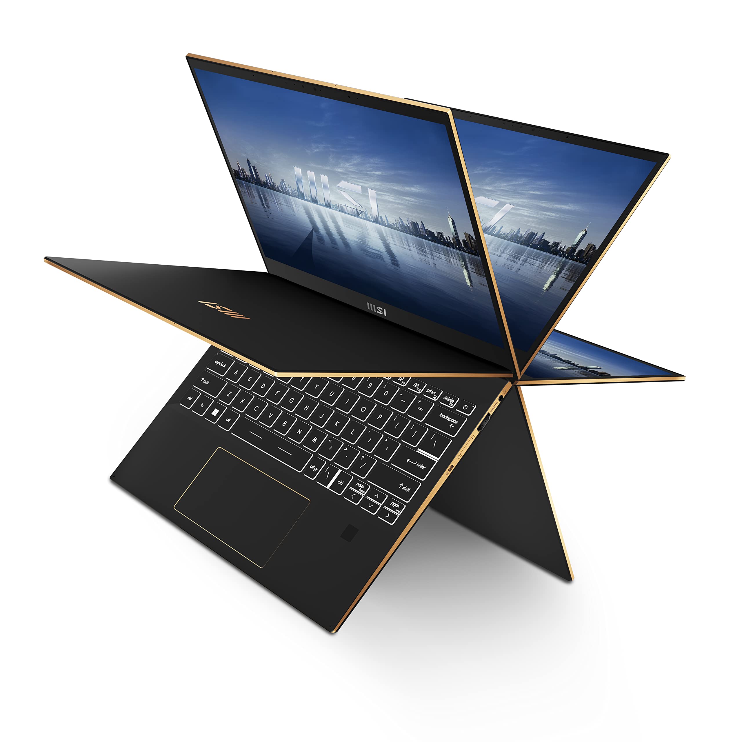 Msi Summit E13 Flip Evo (2024) 13.4 Fhd+ 120Hz Professional 2 In 1 Laptop: Intel Core I7-1280P, Intel Iris Xe, 16Gb Lpddr5, 1Tb