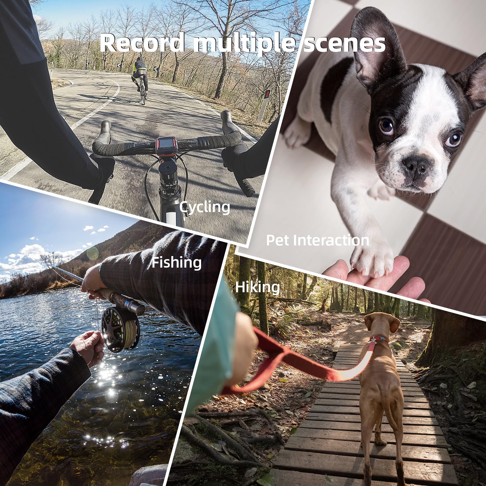 Telesin Neck Phone Holder Pov/Vlog Neck Mount For Phones With Phone Clip, Hands Free Phone Neck Holder W Chest Strap Neck Selfie