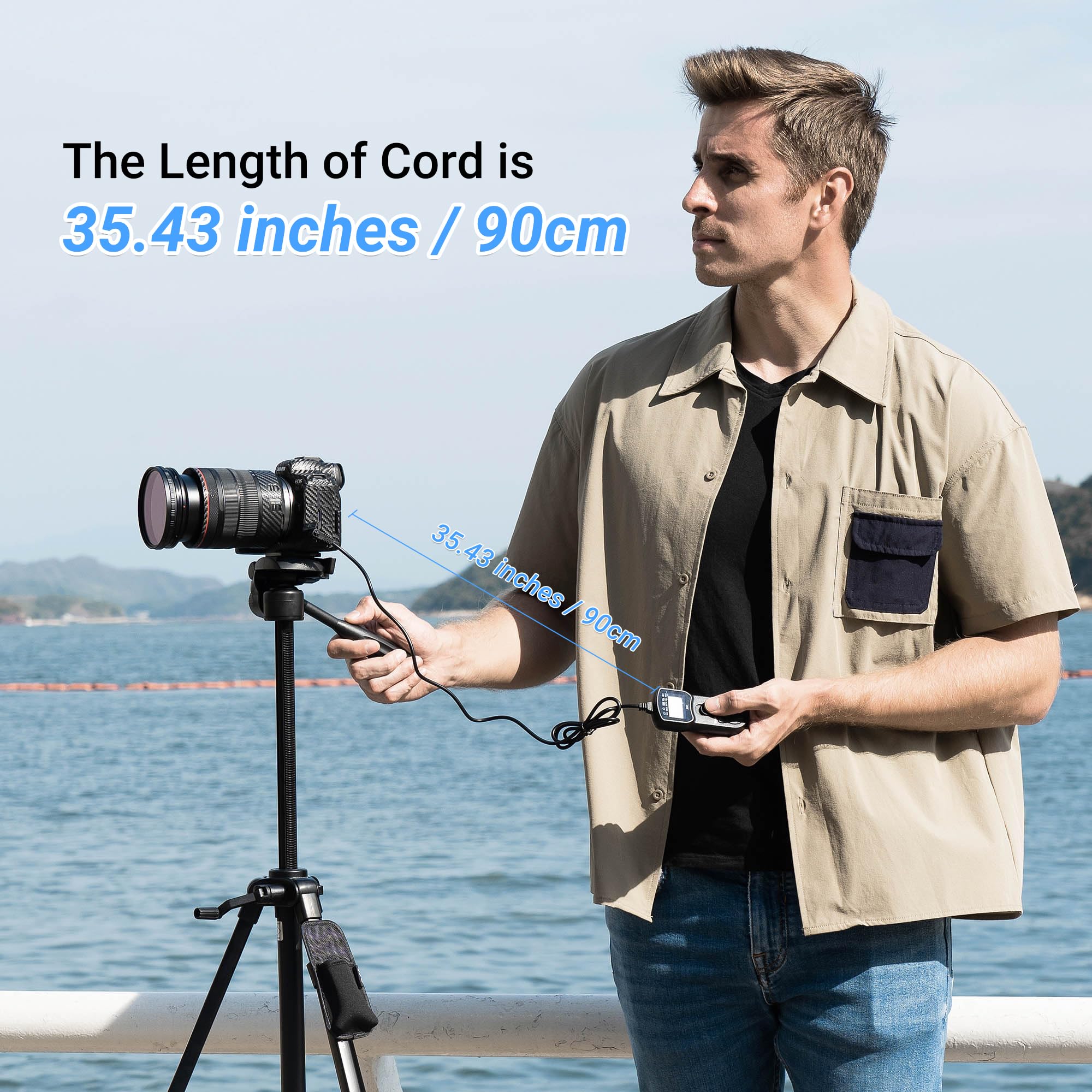 Jjc Intervalometer Timer Remote Shutter Release Time Laspe For Nikon Z8 Z9 D850 D810A D810 D800 D800E D700 D500 D5 D4 D4S D3 D3S