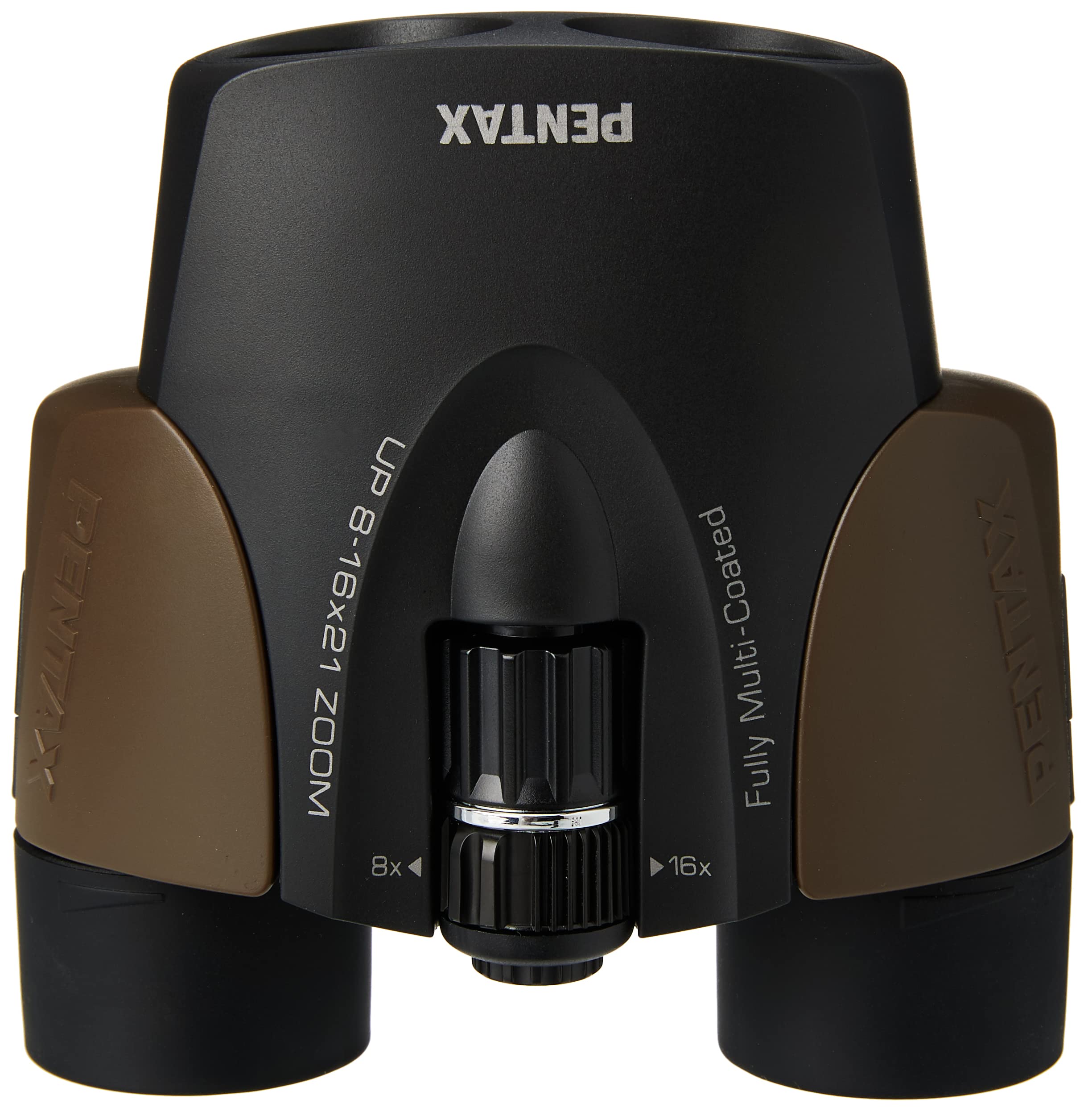 Pentax Up 8 16X21 Brown Binoculars (Brown) Fully Multi Coating Zoom Tripod Socket Provide