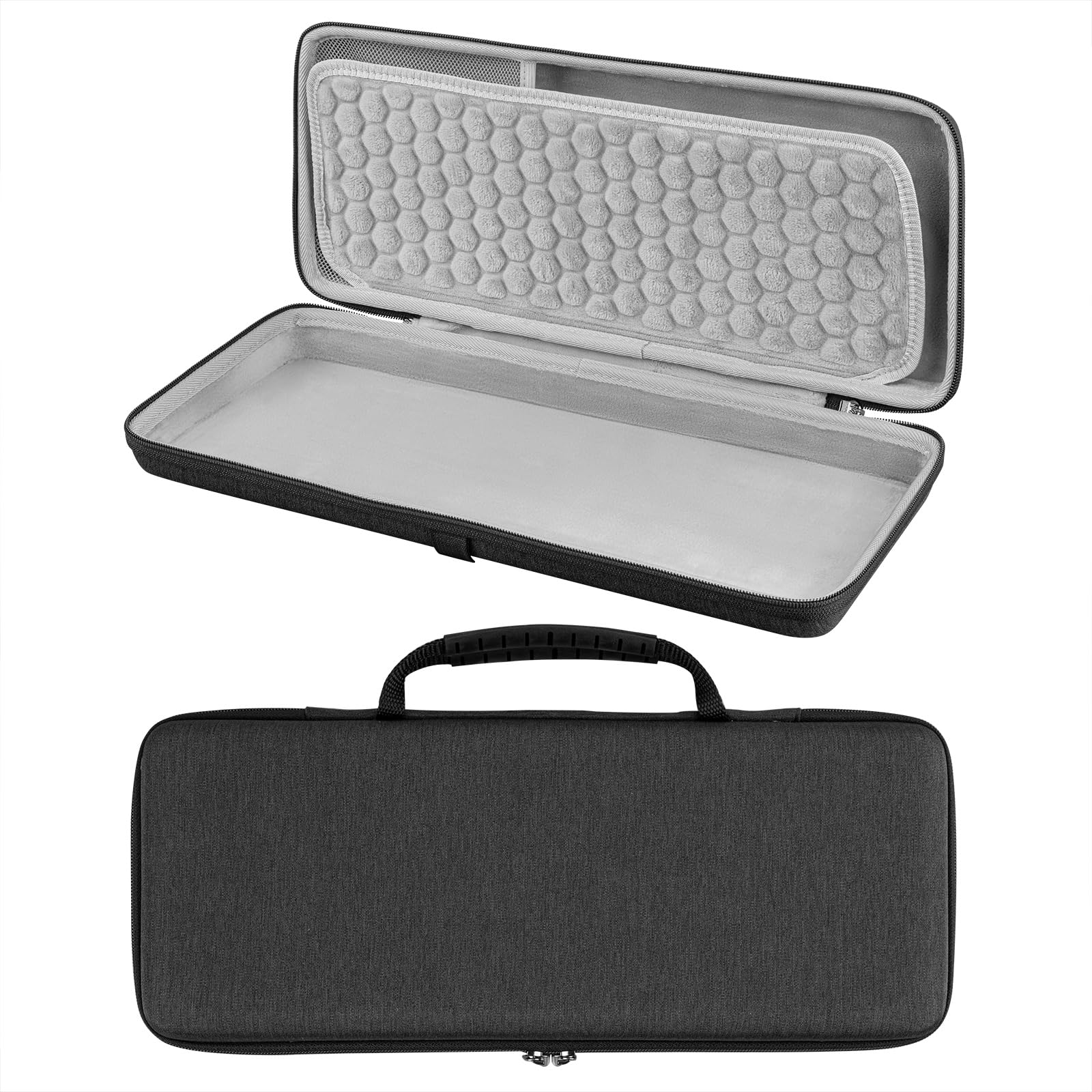 Geekria 90%-96% Keyboard Case, Hard Shell Travel Carrying Bag For 100Keys Computer Mechanical Portable Keyboard, Compatible With