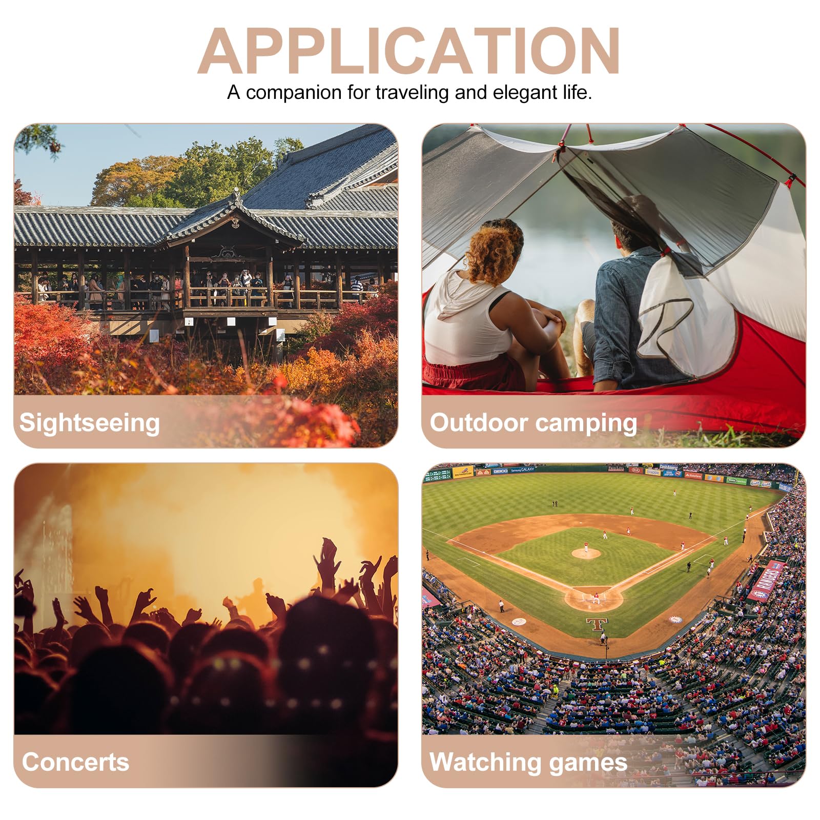 Opera Glasses 3X25 Theater Glasses With Necklace Retro Binocular Musical Concert Opera Binoculars For Adults Women