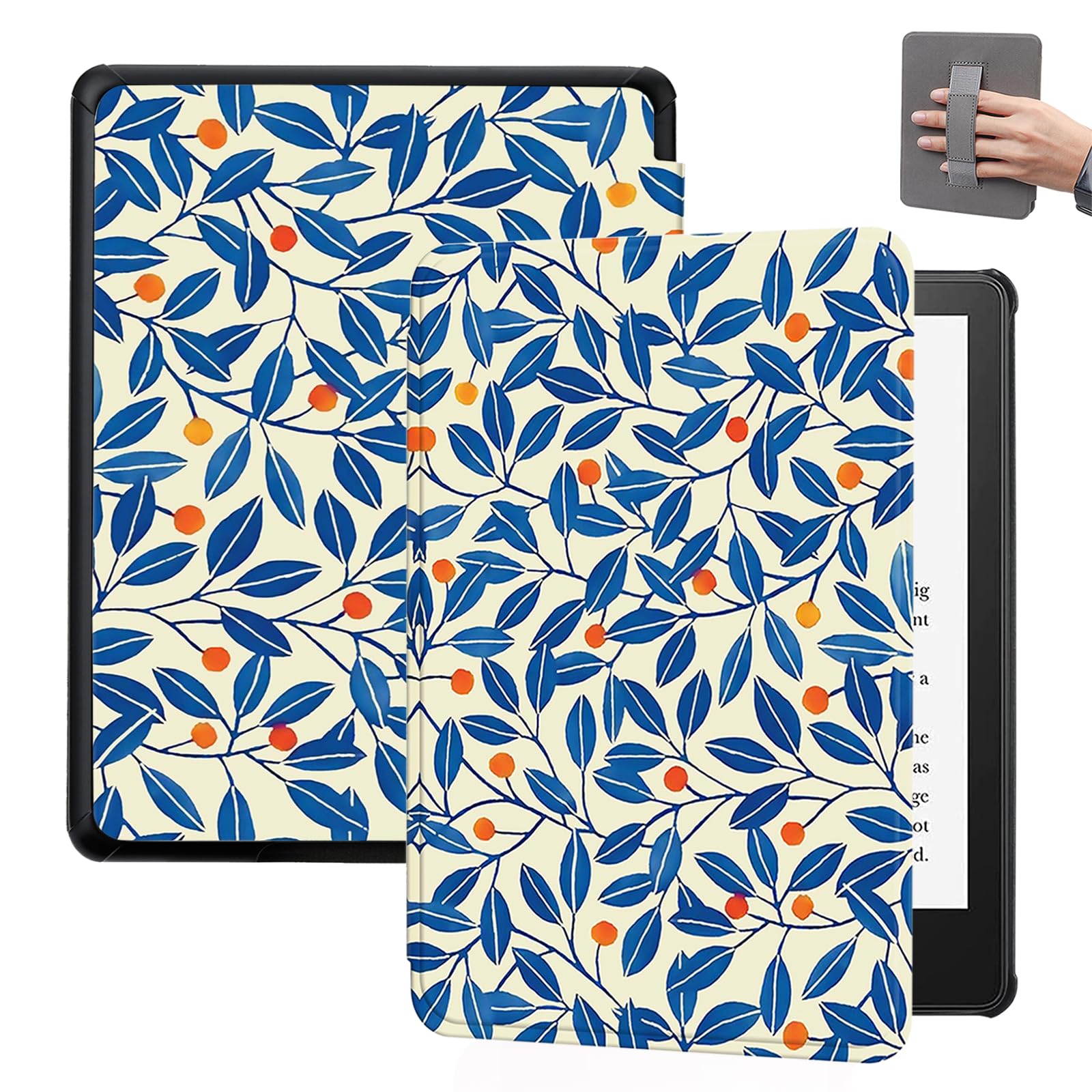 Scsvpn Case For 6.8'' Kindle Paperwhite (11Th Generation   2021) & Kindle Paperwhite Signature Edition With Hand Strap, Auto Wak