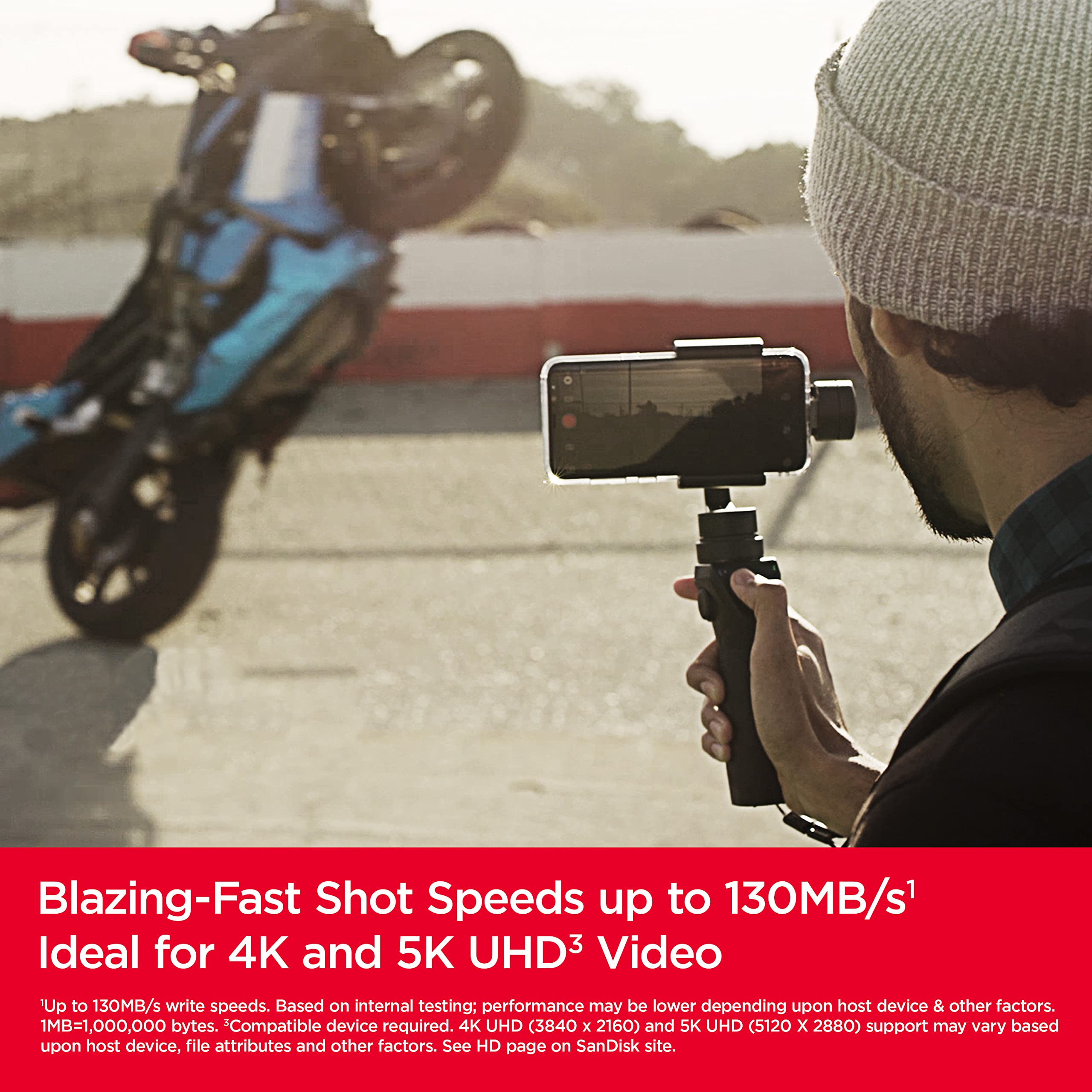 Sandisk 256Gb Extreme Microsdxc Uhs-I Memory Card With Adapter - Up To 190Mb/S, C10, U3, V30, 4K, 5K, A2, Micro Sd Card - Sdsqxa