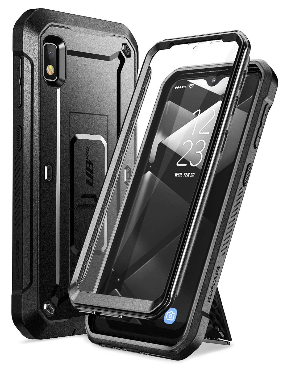 Supcase Unicorn Beetle Pro Series Designed For Samsung Galaxy A10E Case(2019 Release), Full Body Rugged Holster & Kickstand Case