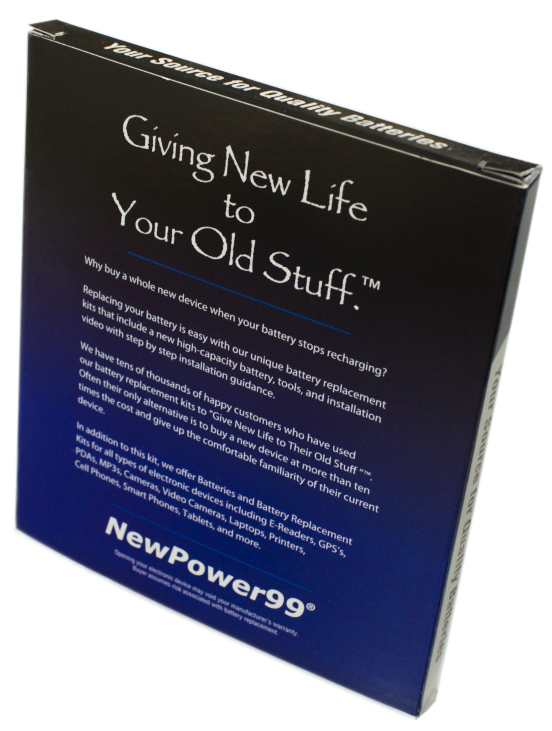 Np99Sp Newpower99 Battery Kit For Garmin Nuvi 3590, 3590Lm, 3590Lmt With Tools, Video Instructions, Long Life Battery