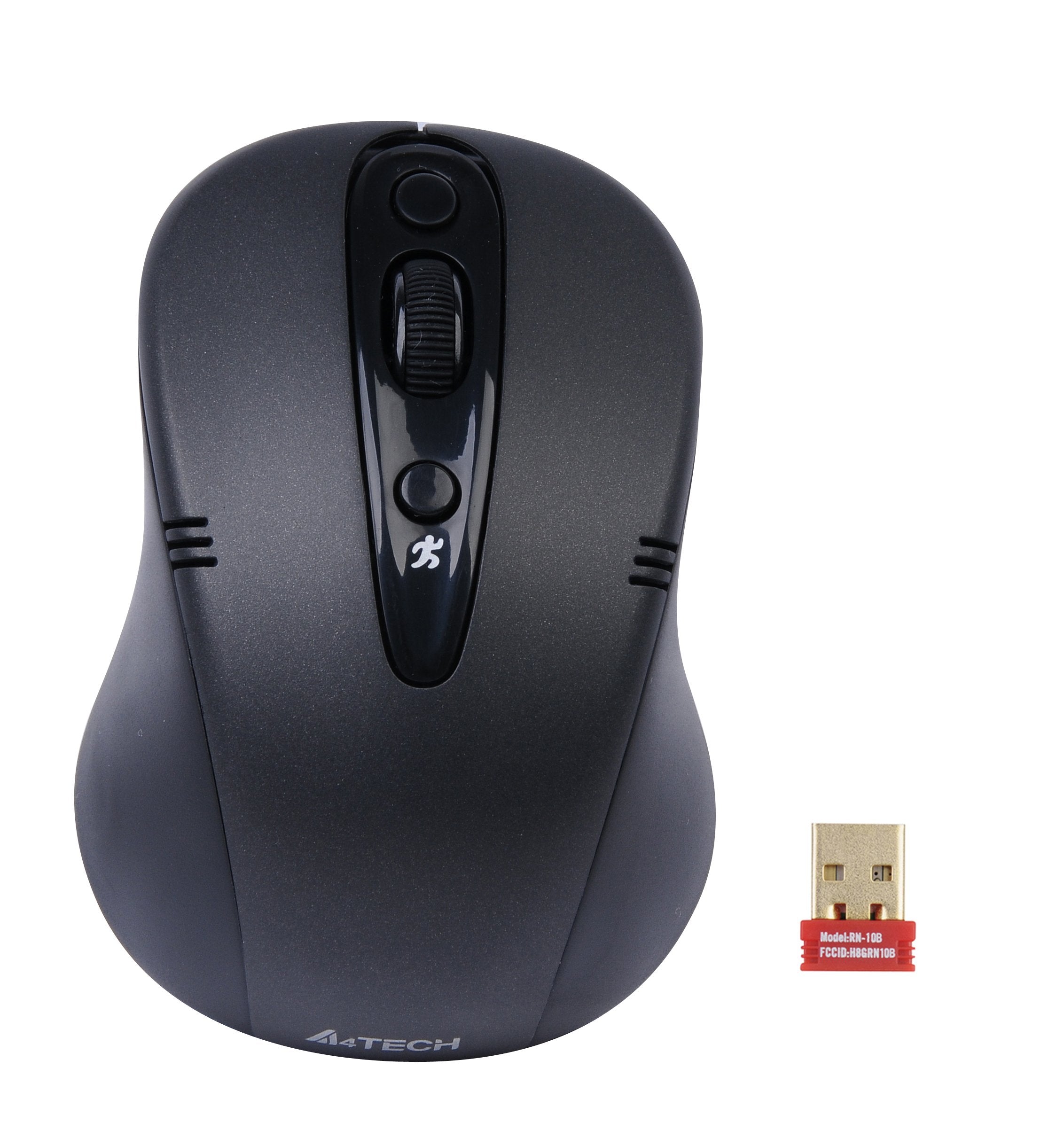 A4Tech Optical Wireless Mouse   Holeless Rf Usb Office Mouse (G9 370Hx)