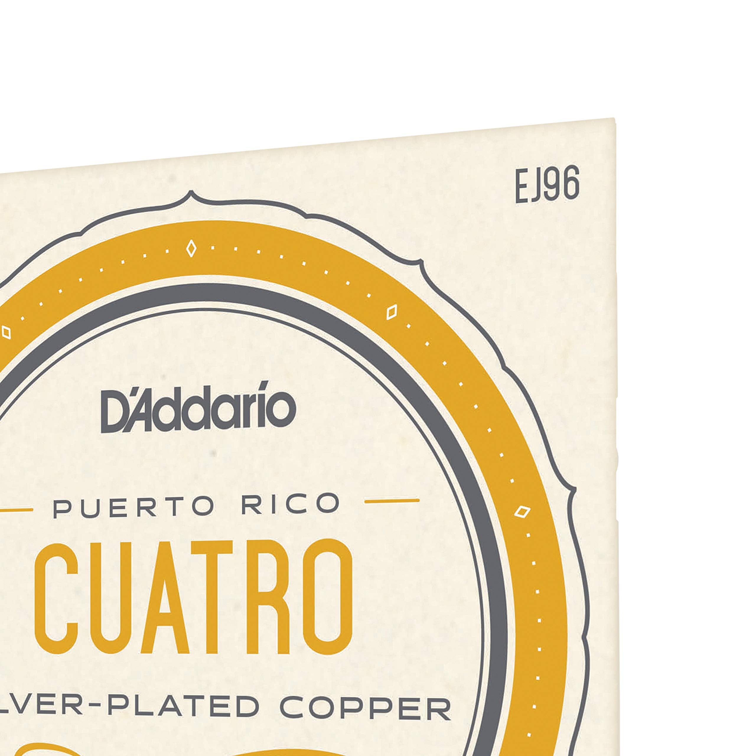Daddario Ej96 Cuatro-Puerto Rico Strings