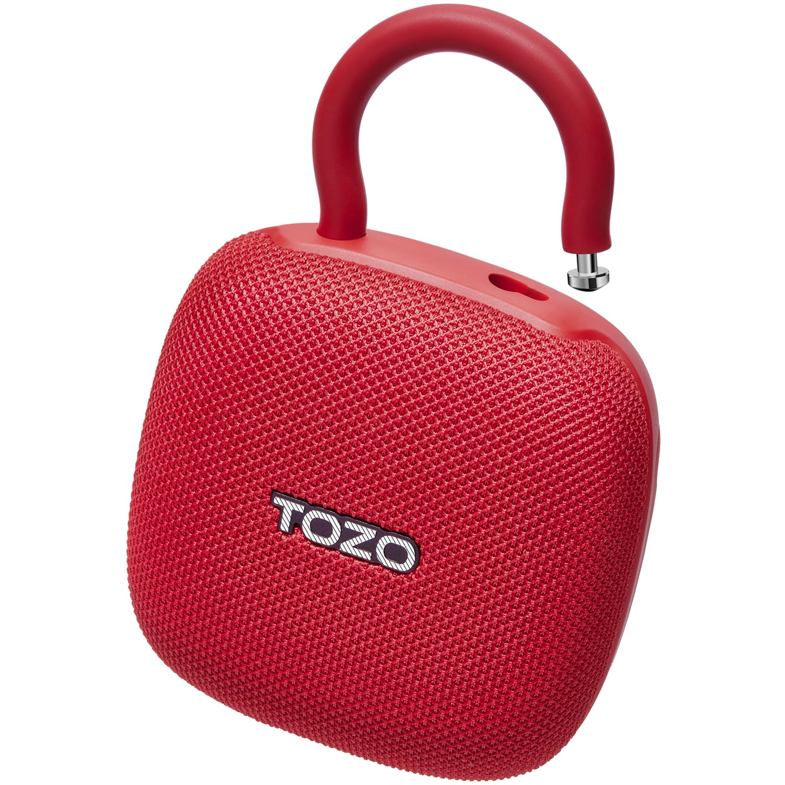 TOZO PE1 Portable Bluetooth Speakers with Adjustable Carabiner, Mini Bluetooth Wireless Shower Speaker with IPX8 Waterproof, 32H