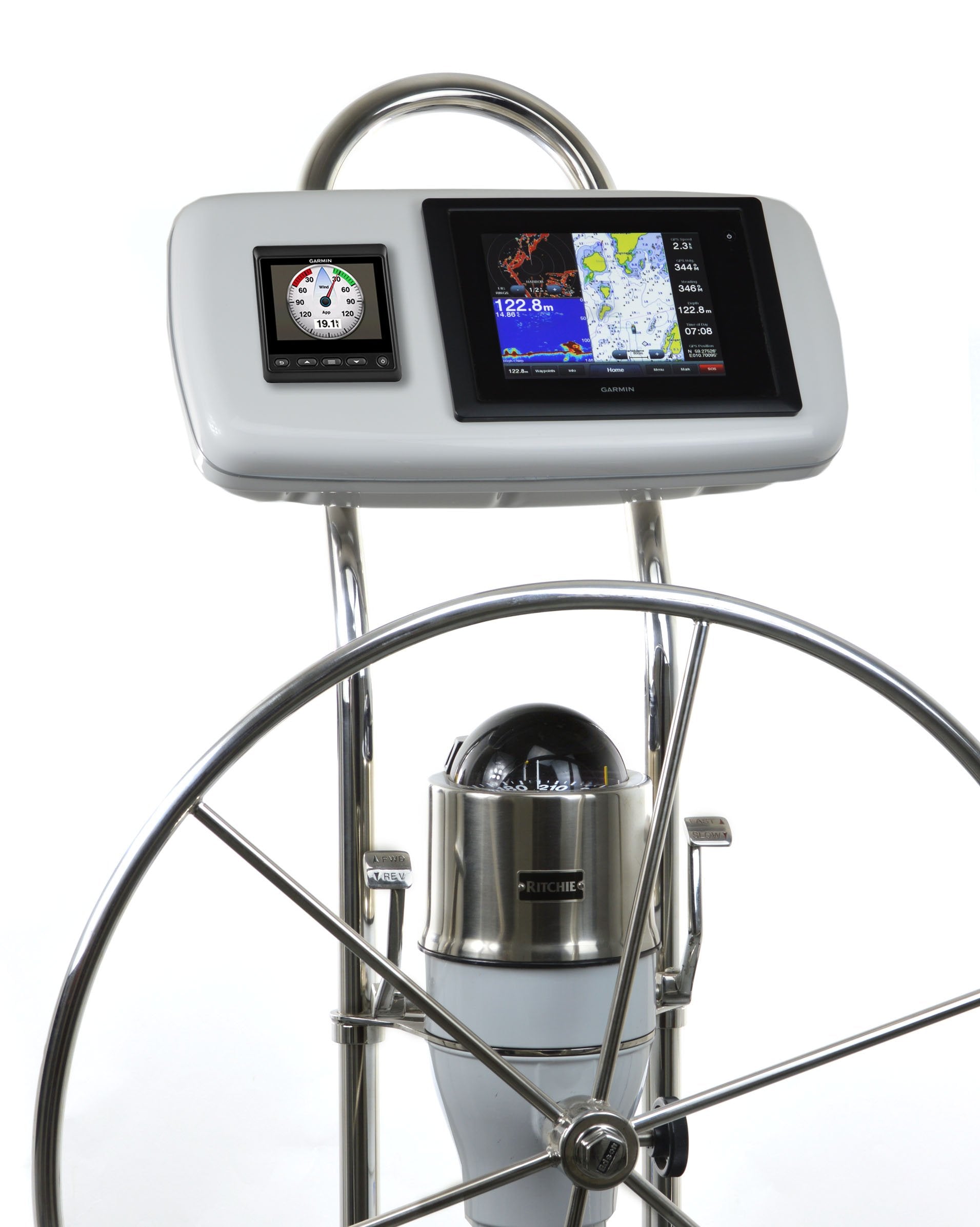 Navpod Gp1040-11 Systempod Pre-Cut F/Garmin 8008/8208 & 1 Instrument F/9.5'' Wide Guard,WBEEAB00TFX97AC