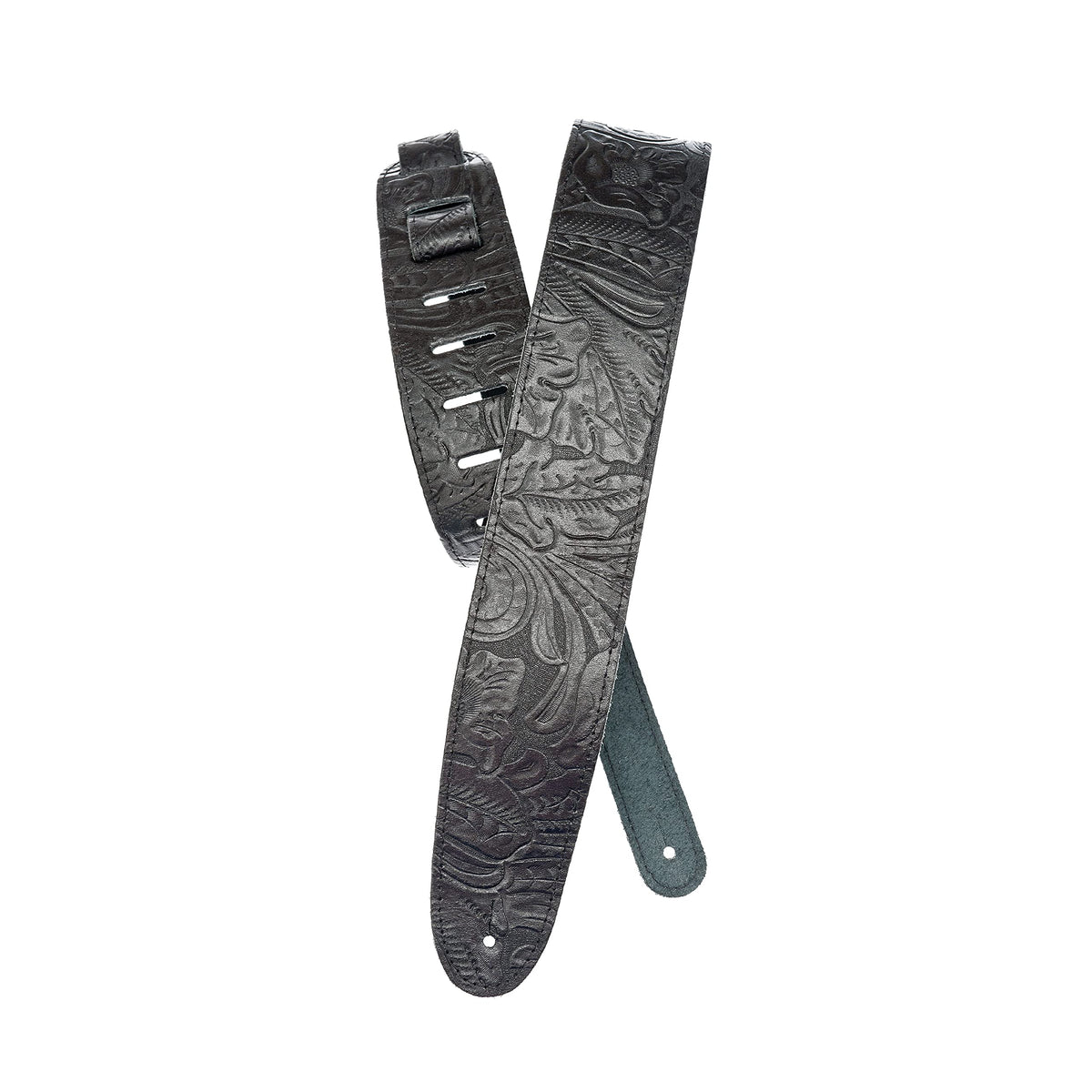 D'Addario 2.5 Lth Embossed Bk (25Le00)