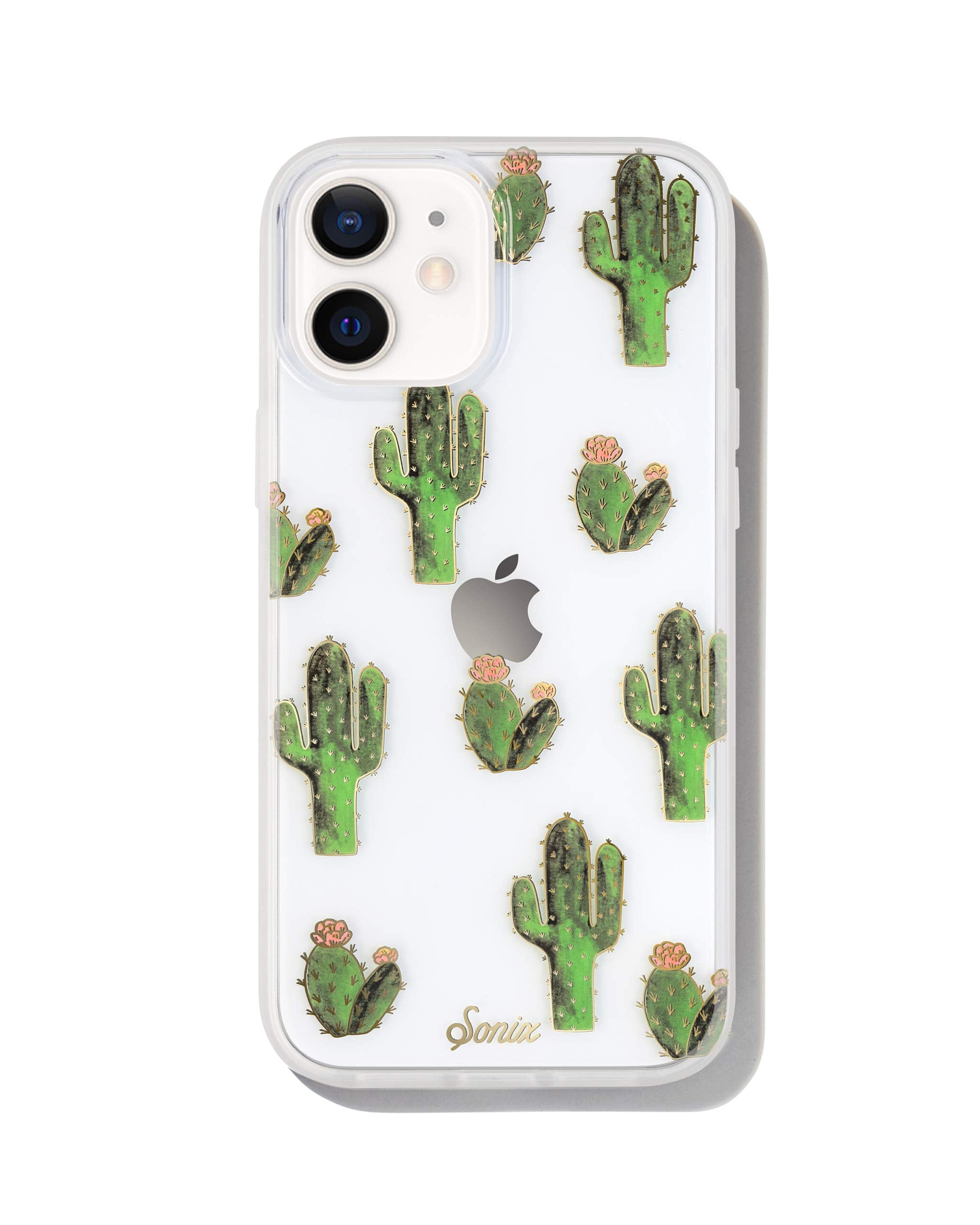Sonix Prickly Pear Case for iPhone 12 / 12Pro [10ft Drop Tested] Womens Protective Cute Cactus Clear Cover for Apple iPhone 12,