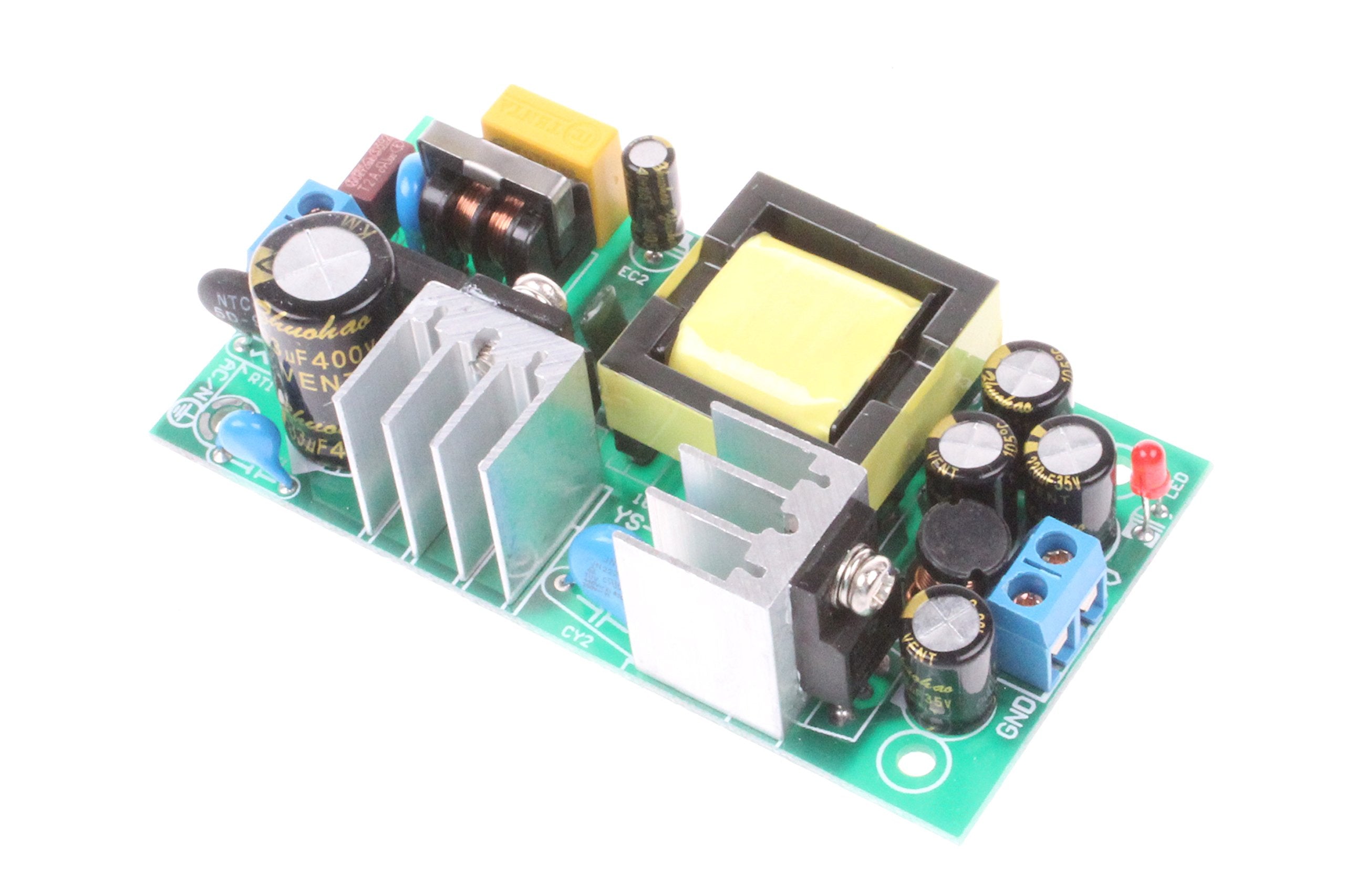 Noyito Ac To Dc Precision Buck Power Supply Module Ac 110V 100V 264V To 24V 1A 1000Ma Isolated Step Down Dc Module (24V 1A)