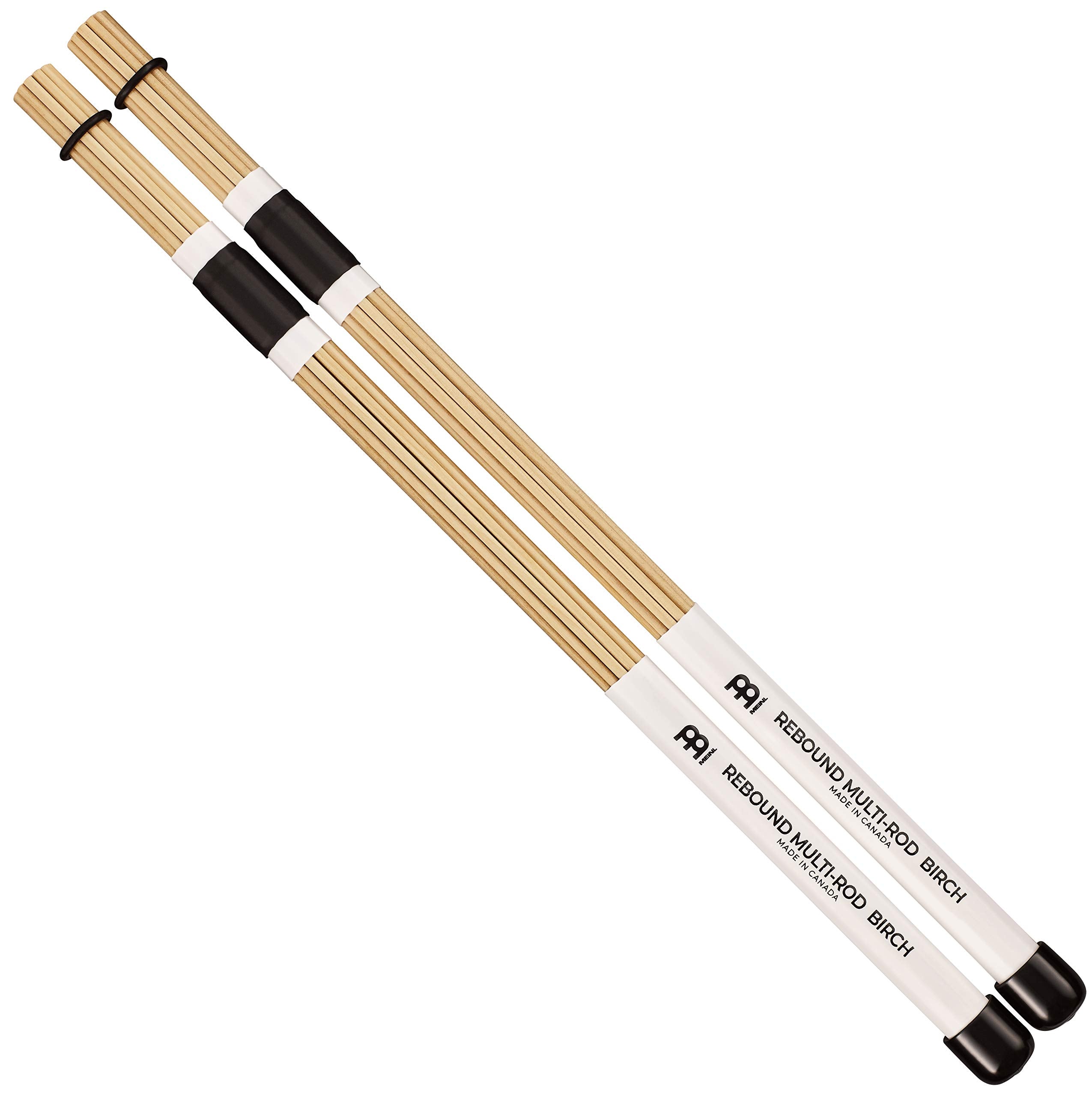 Meinl Stick & Brush Rebound Multi Rod Birch Dowels With Foam Core And Adjustable Rings   Creates A Focused Attack (Sb208)
