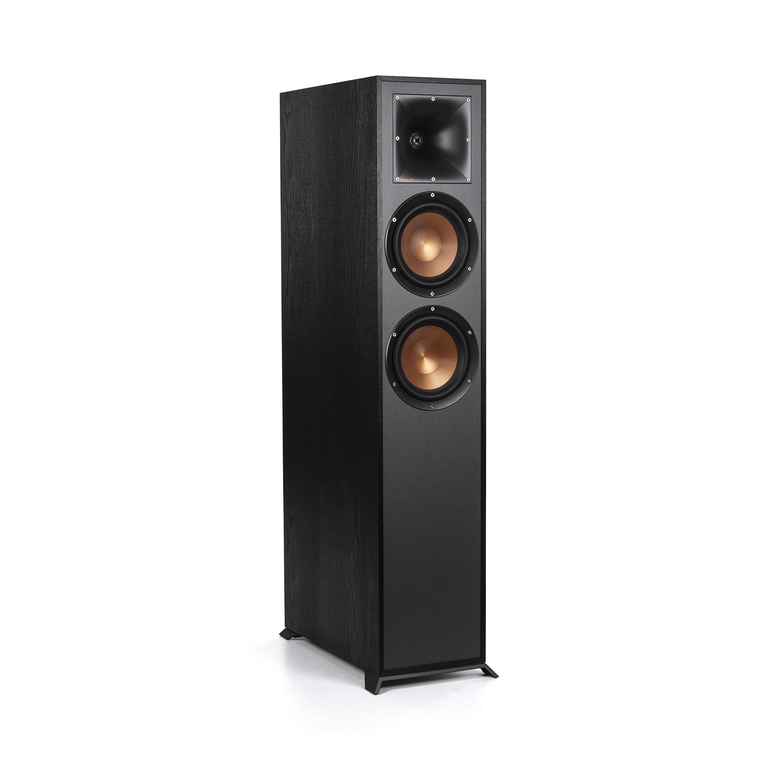 Klipsch R 625Fa Powerful Detailed Floorstanding Single Home Speaker Black