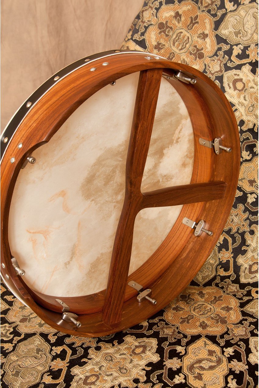 Bodhran, 16''X3.5'', Tune, Rosewood, T Bar