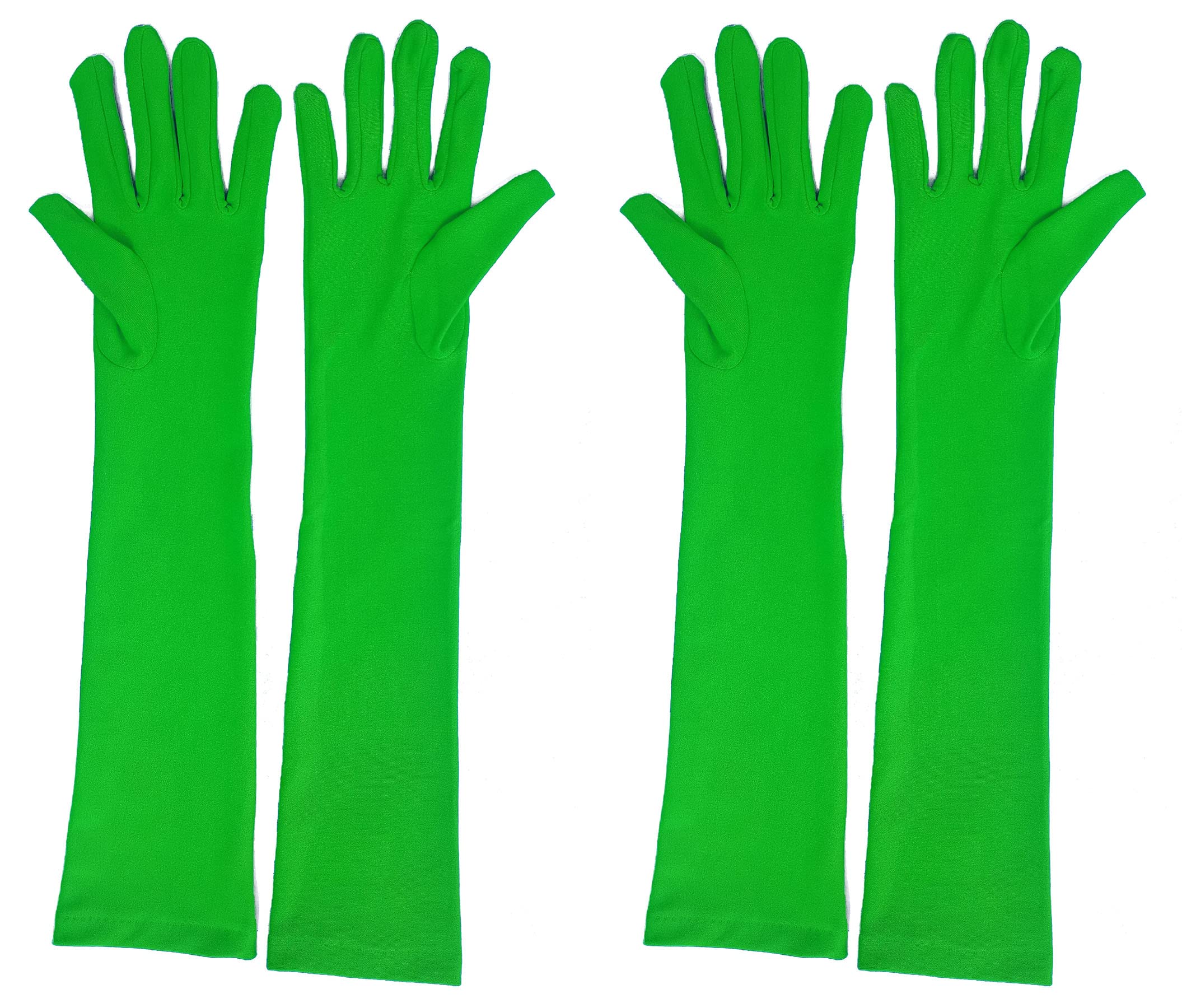 Jomocare Chromakey Gloves Green Chroma Key Glove Invisible Effects Background Chroma Keying Green Gloves For Green Screen Photography Photo Video(Tight, Green X2Pairs)