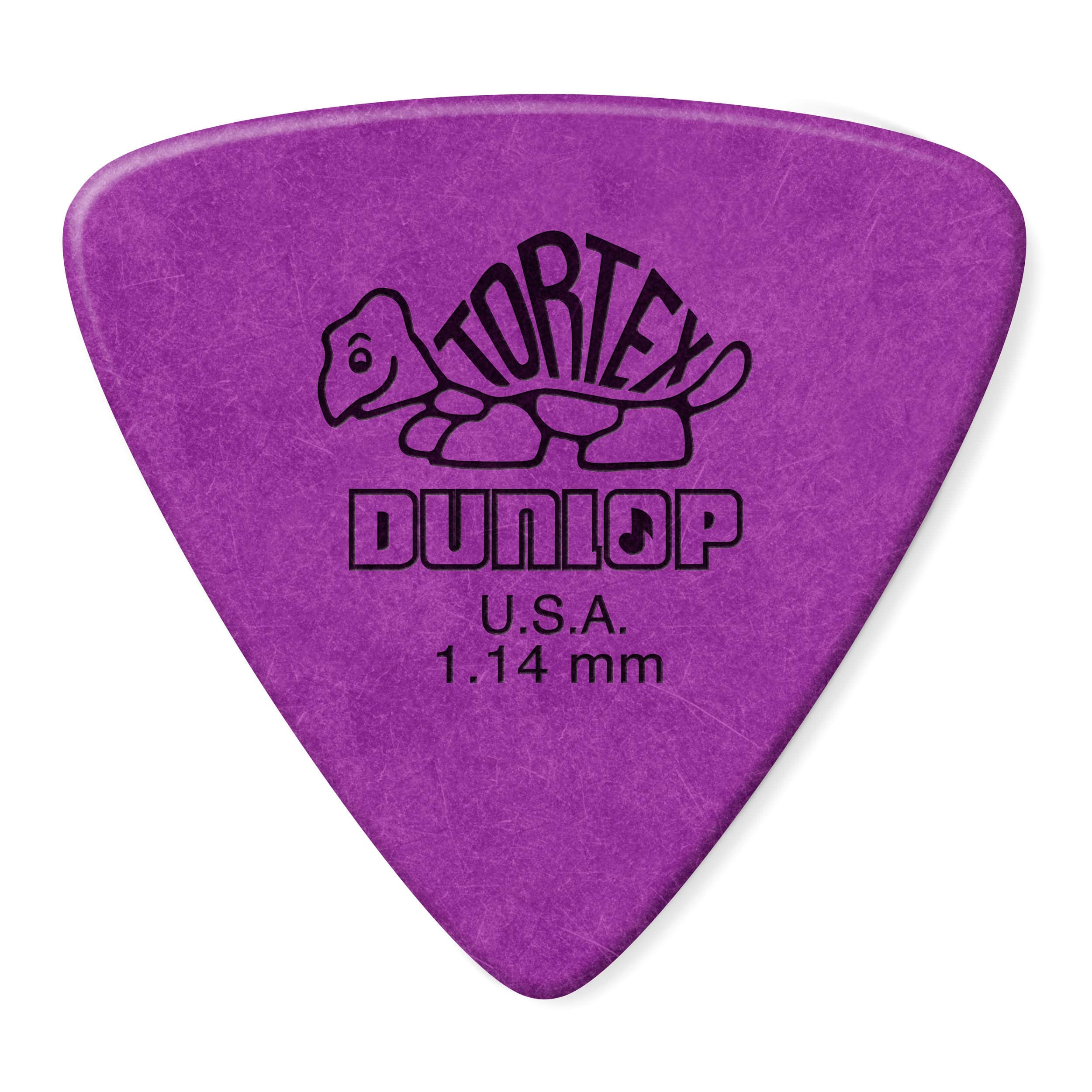 JIM DUNLOP 431P1.14 Tortex Triangle, Purple, 1.14mm, 6/Players Pack