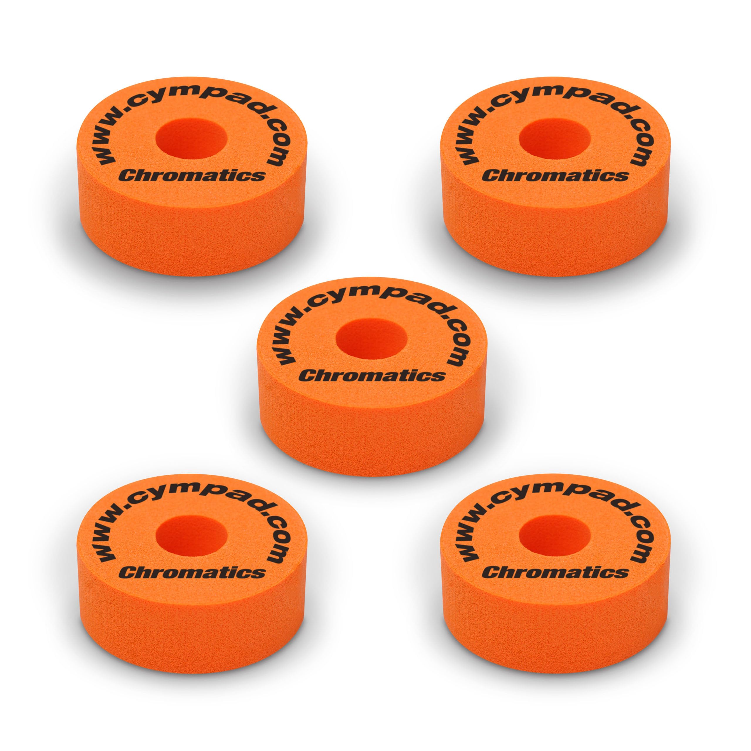 Cympad Chromatics Foam Cymbal Washer Set 40/15Mm Orange