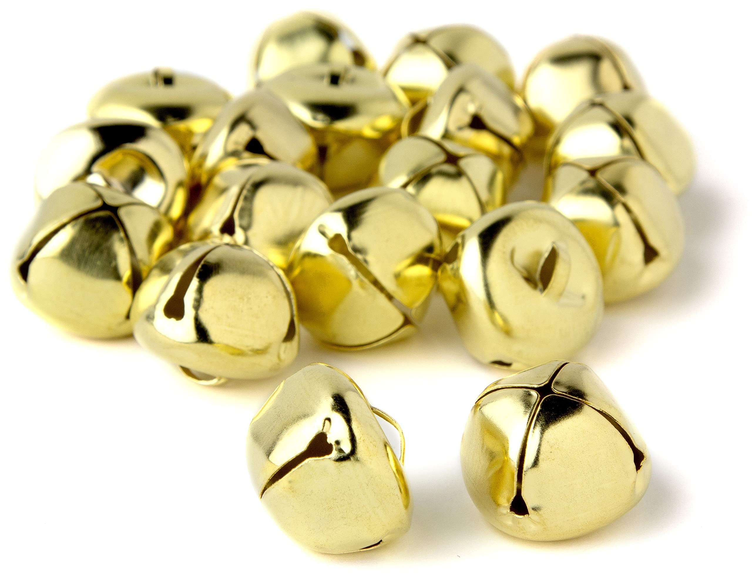 Cousin Diy Gold 1 Inch Jingle Bells, 18 Pack