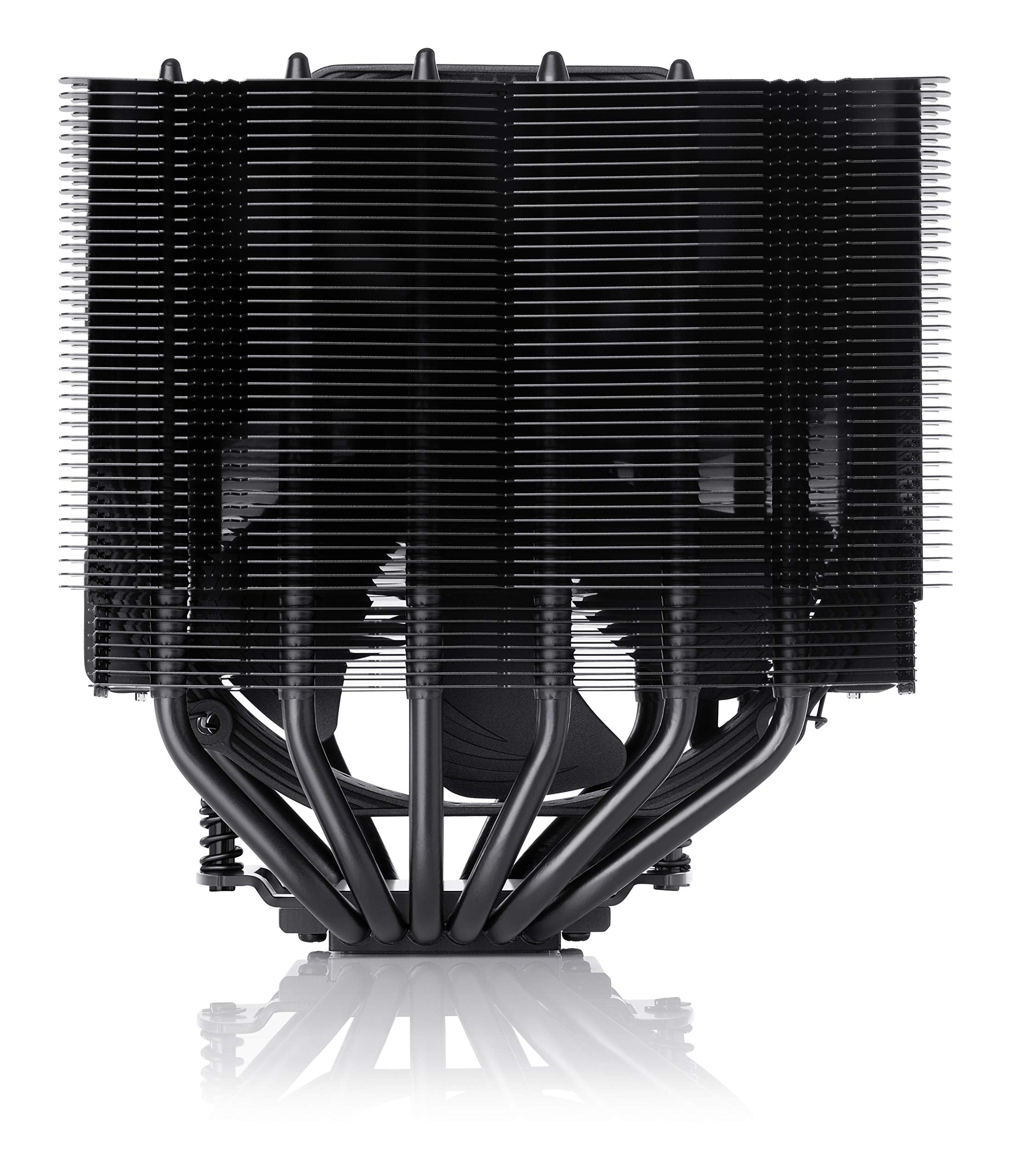 Noctua Nh D15S Chromax.Black, Premium Dual Tower Cpu Cooler With Nf A15 Pwm 140Mm Fan (Black)