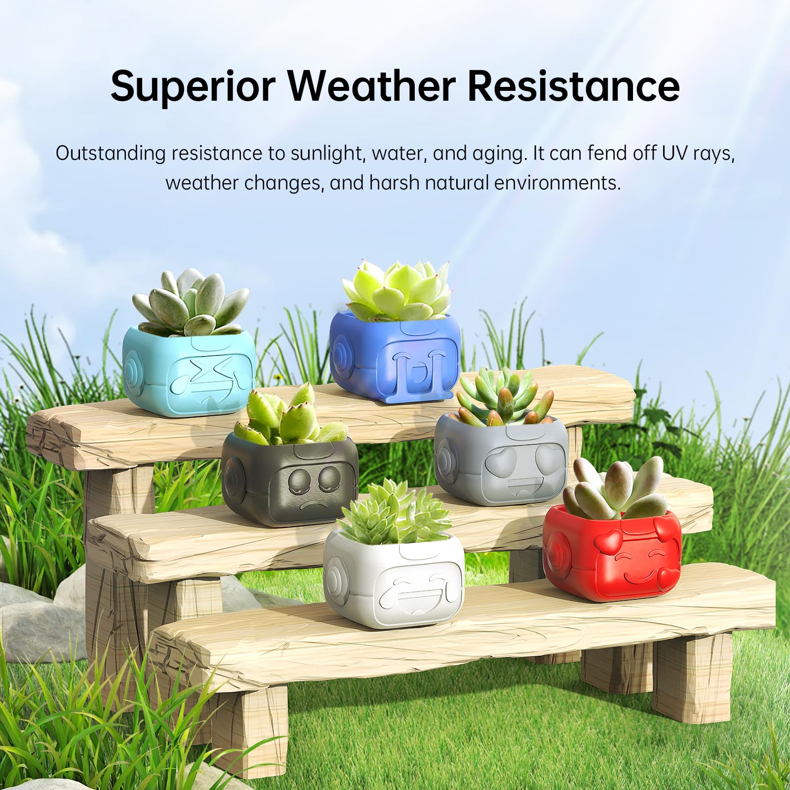 Anycubic Asa Filament 1.75Mm, Weather & Heat Resistant, 3D Printer Filament Suitable For Printing Outdoor Functional Parts, Dime