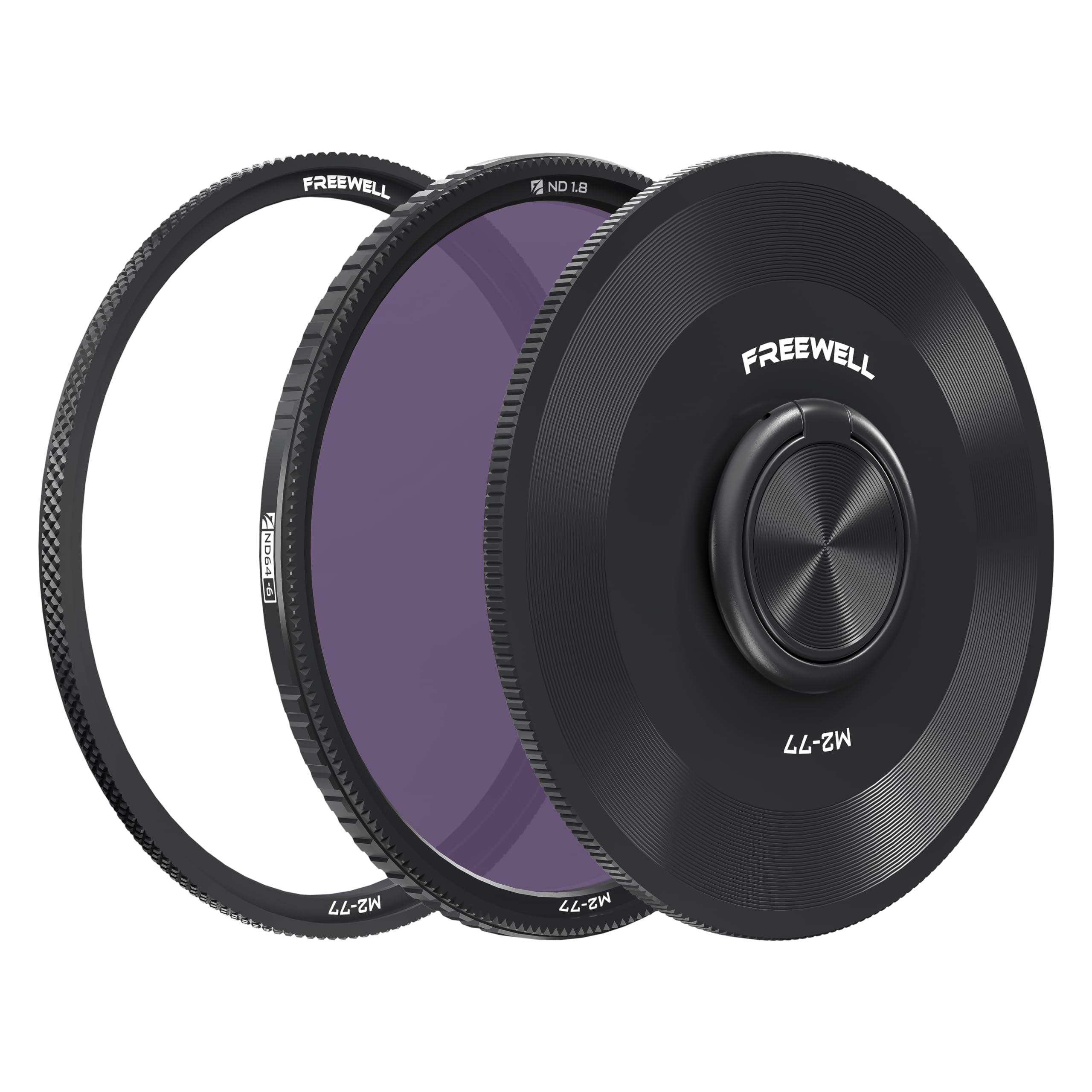 Freewell 77Mm Natural Density Nd64 (6 F Stops) Nd1.8Camera Filter Compatible With M2 Series