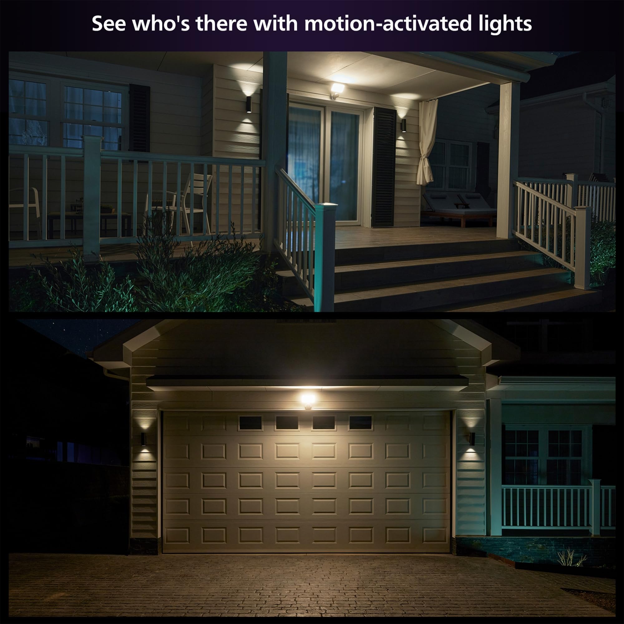 Philips Hue Secure Floodlight With Camera - 1 Pack - 1080P Hd Video - Night Vision - Color-Capable, 2250 Lumens Light - Motion D