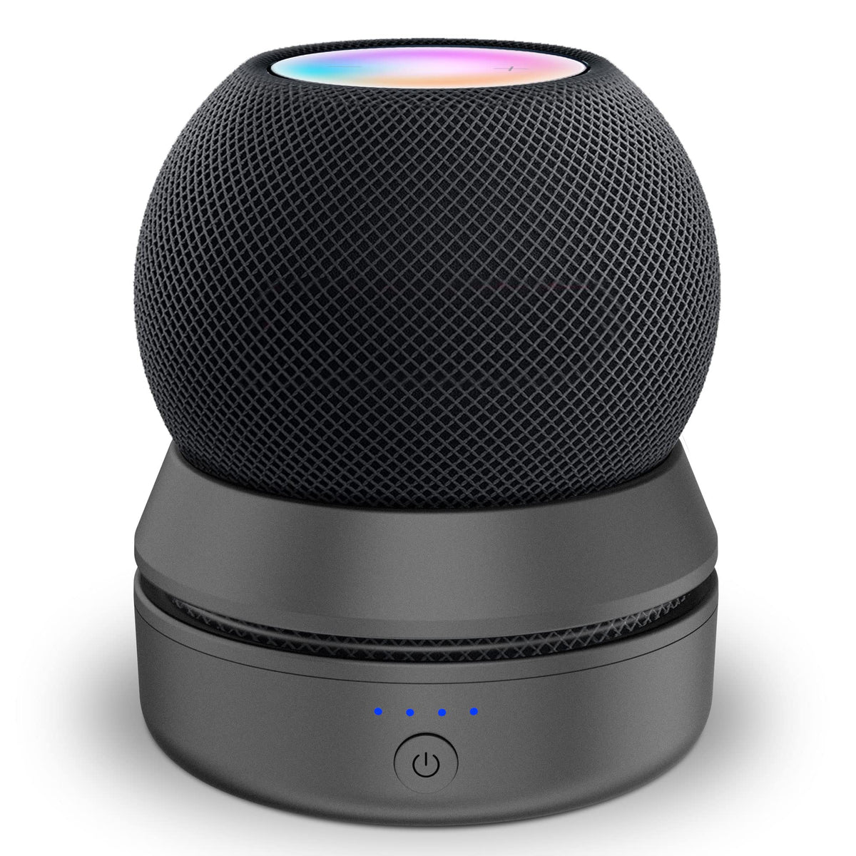 Plusacc Battery Base For Homepod Mini   10000Mah Portable Charging Station Compatible With Home Pod Mini, Cord Management Charge