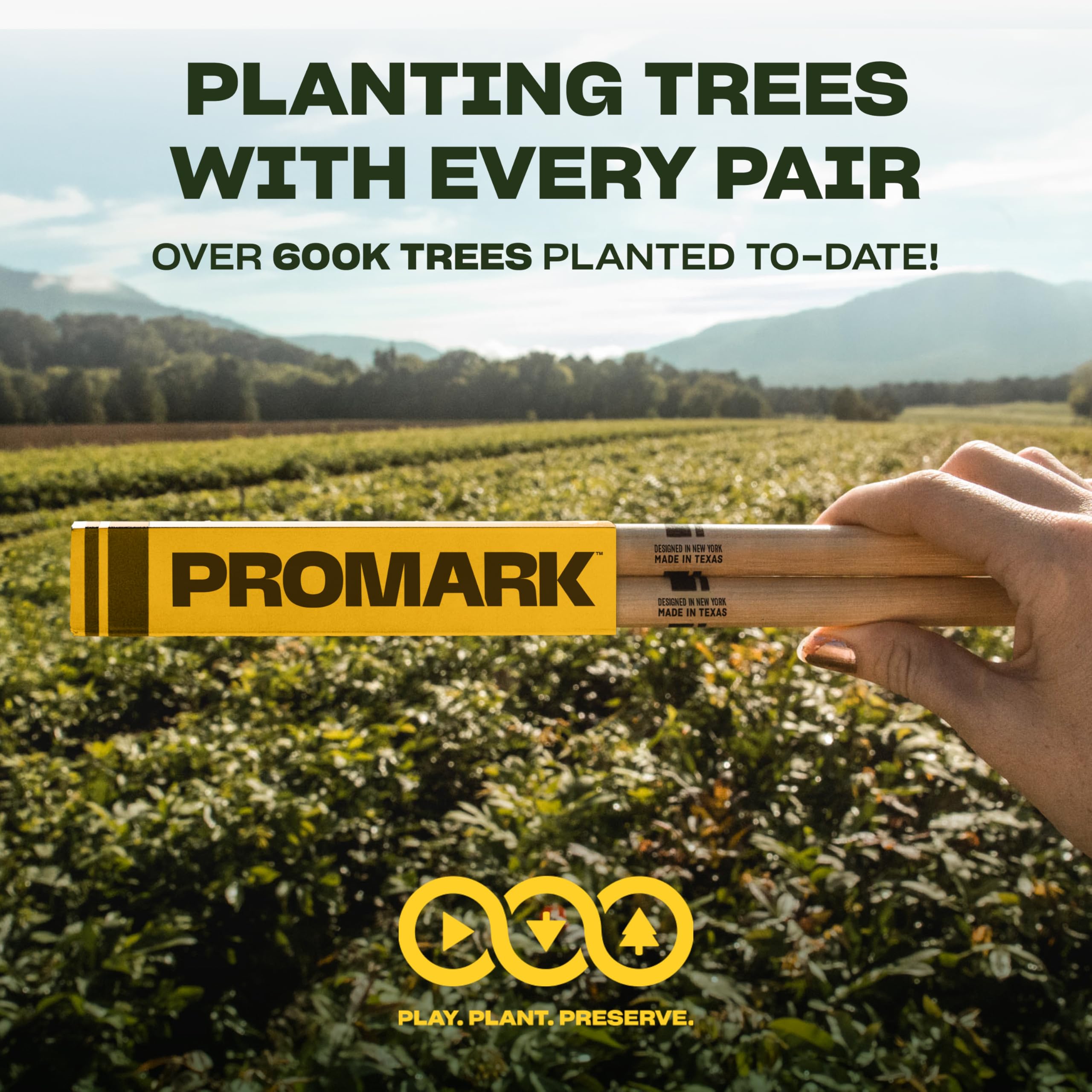 Promark Rebound 5Ab Activegrip Hickory Drumsticks   Enhanced Grip For Precision Drumming   Acorn Wood Tip   1 Pair