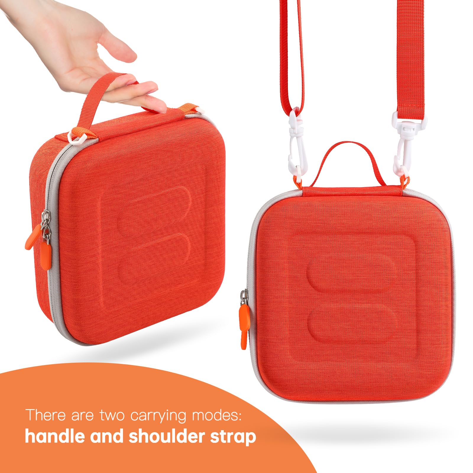 Jaffzora Hard Case Compatible With Yoto Mini Kids Audio Music Player & Yoto Headphone, Travel Storage Case For Children Speaker