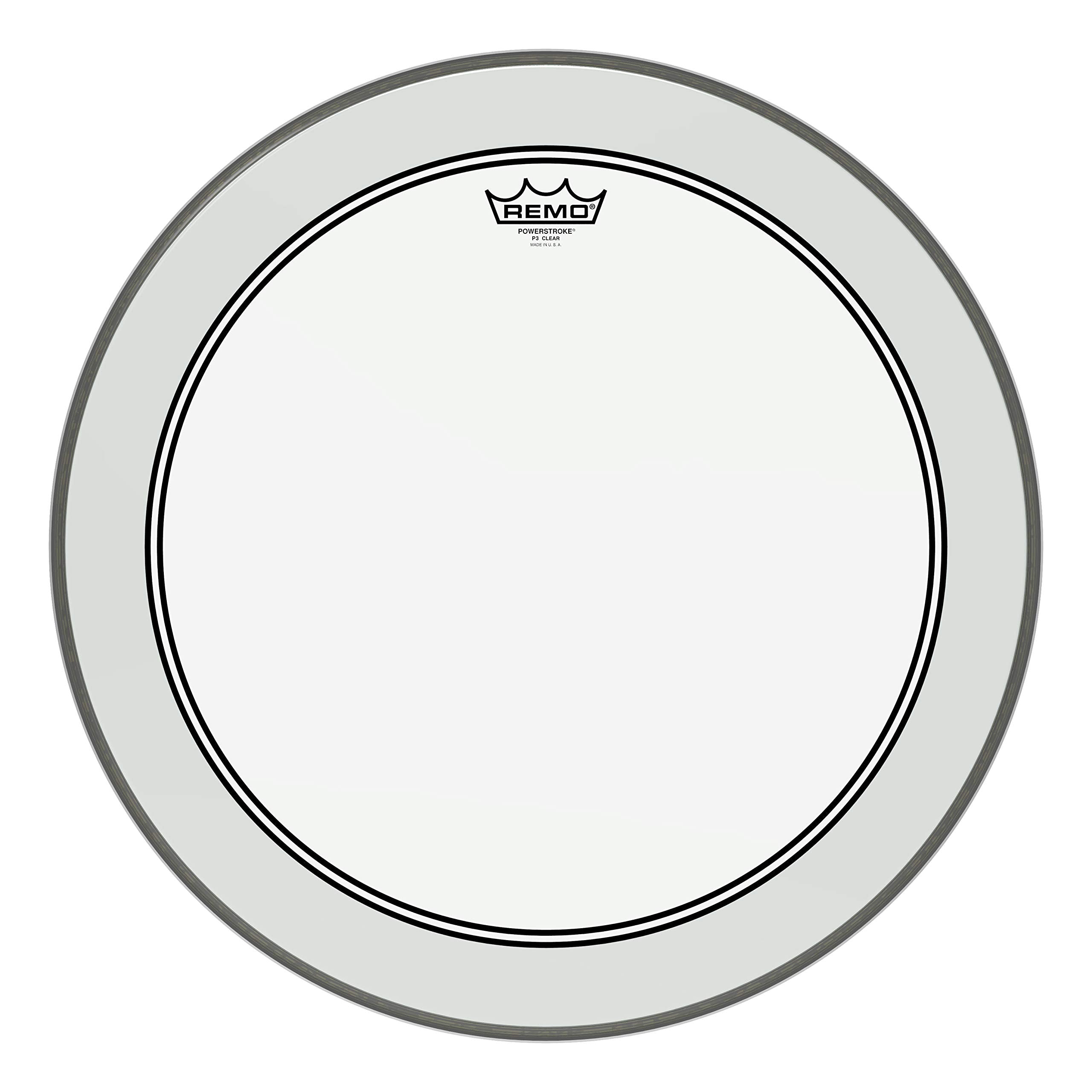 Remo Powerstroke P3 Clear Bass Drumhead, 20