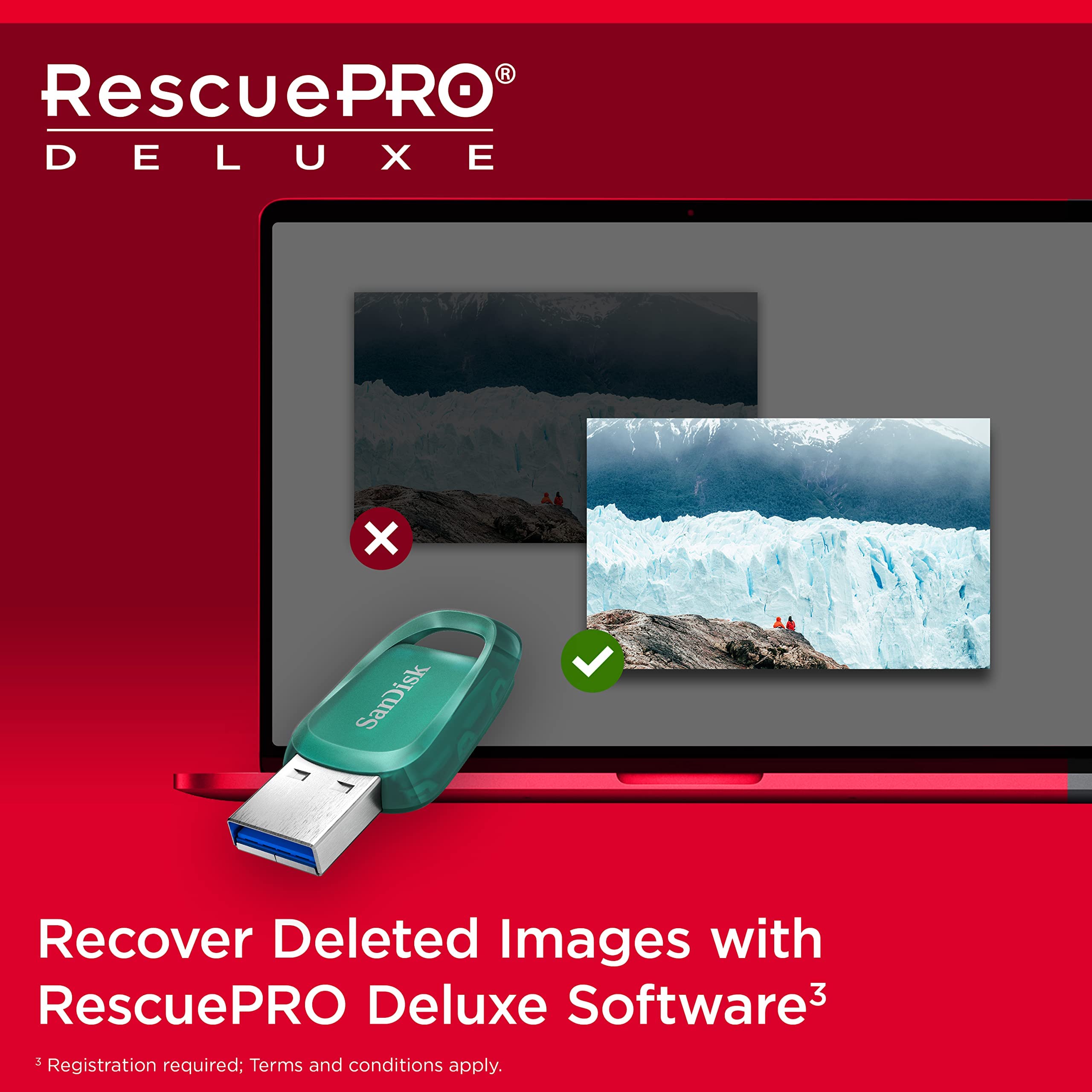 Sandisk 64Gb Ultra Eco Usb 3.2 Gen 1 Flash Drive   Sdcz96 064G G46, Blue Green