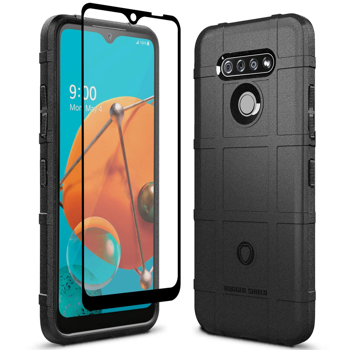 Sucnakp For Lg K51 Case Lg Q51 Case Lg Reflect Case With Screen Protector Heavy Duty Shock Absorption Phone Cases Impact Resista