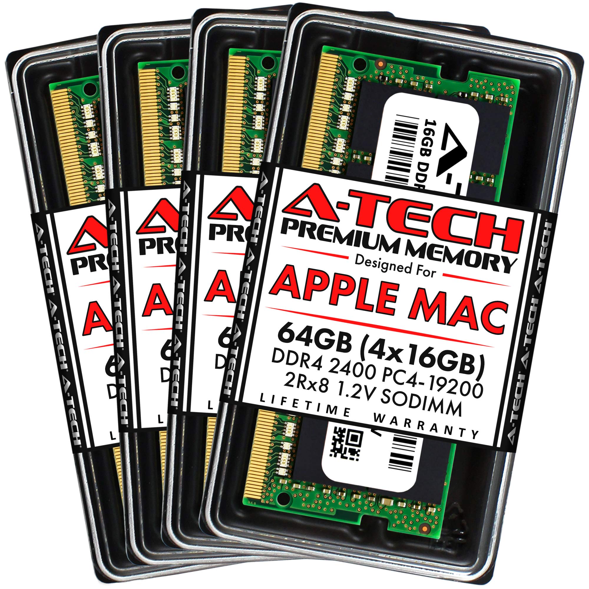 A Tech Components 64Gb (4X16Gb) Ram For Apple Imac 2017 27 Inch Retina 5K | Ddr4 2400Mhz Sodimm Pc4 19200 2Rx8 1.2V 260 Pin So D