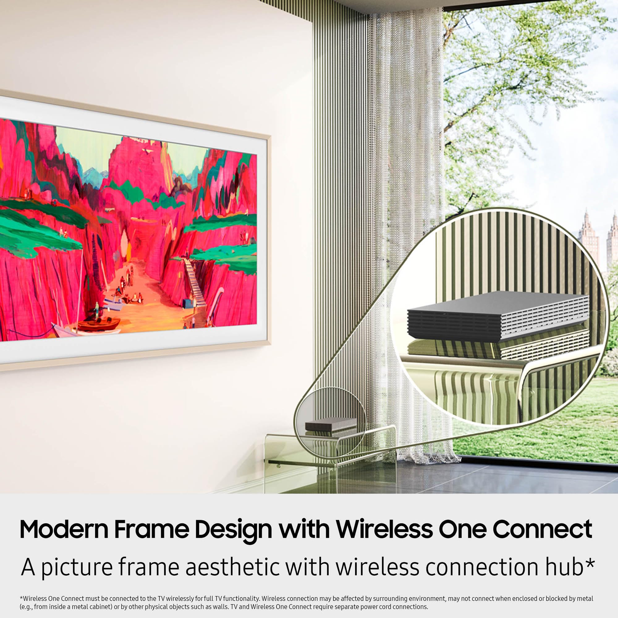 Samsung 85-Inch Class The Frame Pro Ls03Fw 4K Neo Qled Mini Led Smart Tv (2025 Model) Modern Frame Design With Wireless One Conn