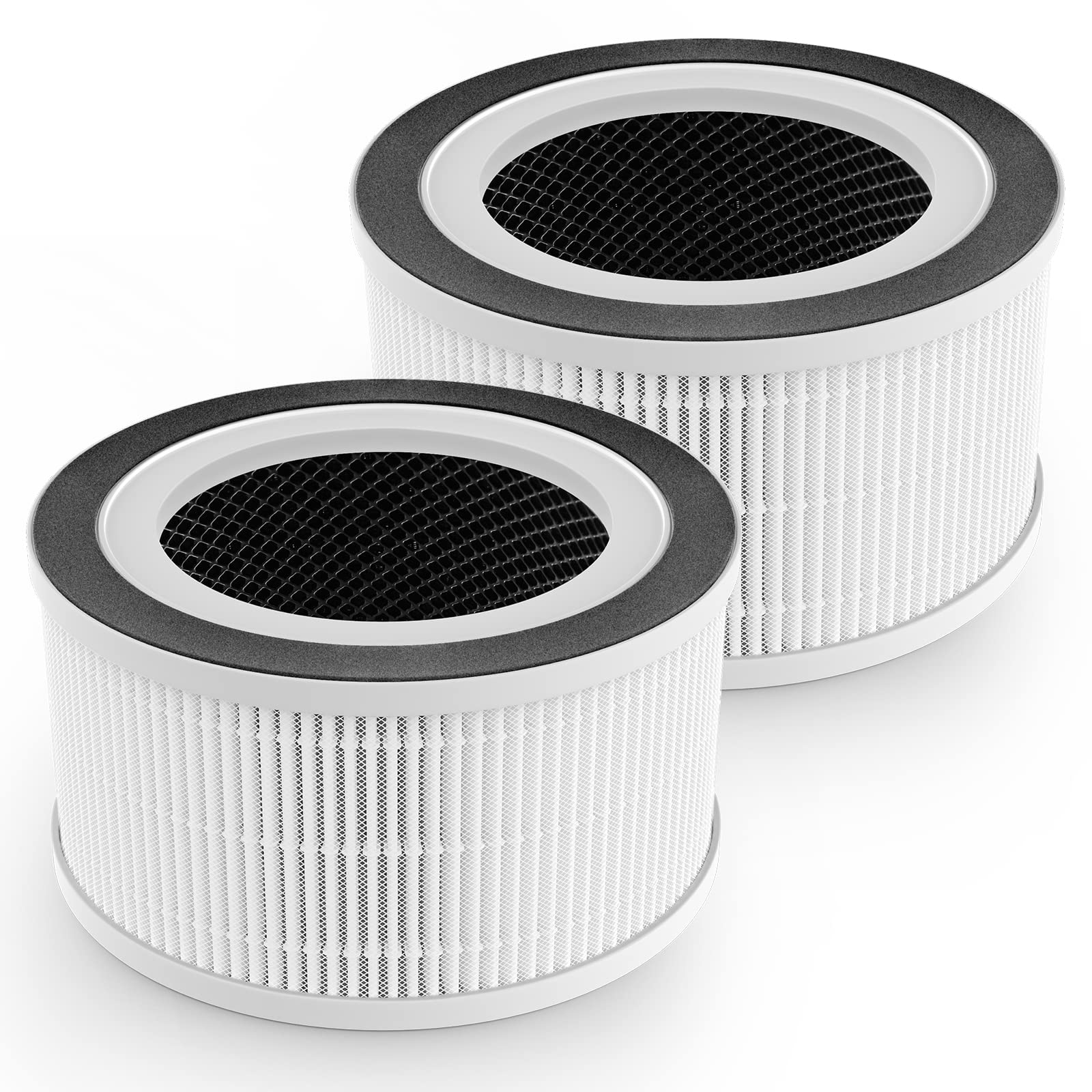2 Pack H13 True Hepa Filter Compatible With Afloia Fillo/Halo/Mooka Allo, 3 In 1 H13 True Hepa Filtration For Fillo Air Puri Fie