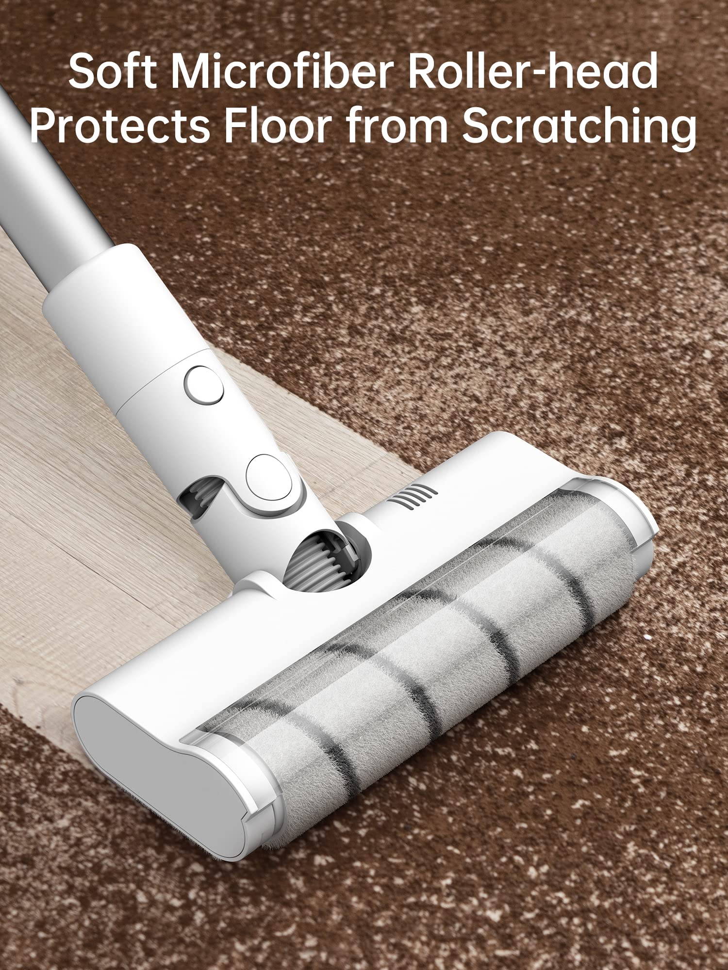 Dreame Soft Roller Power Brush For T10 Cordless Vacuum Cleaner, Ideal For Indoor Hard Floor & Hard Surface